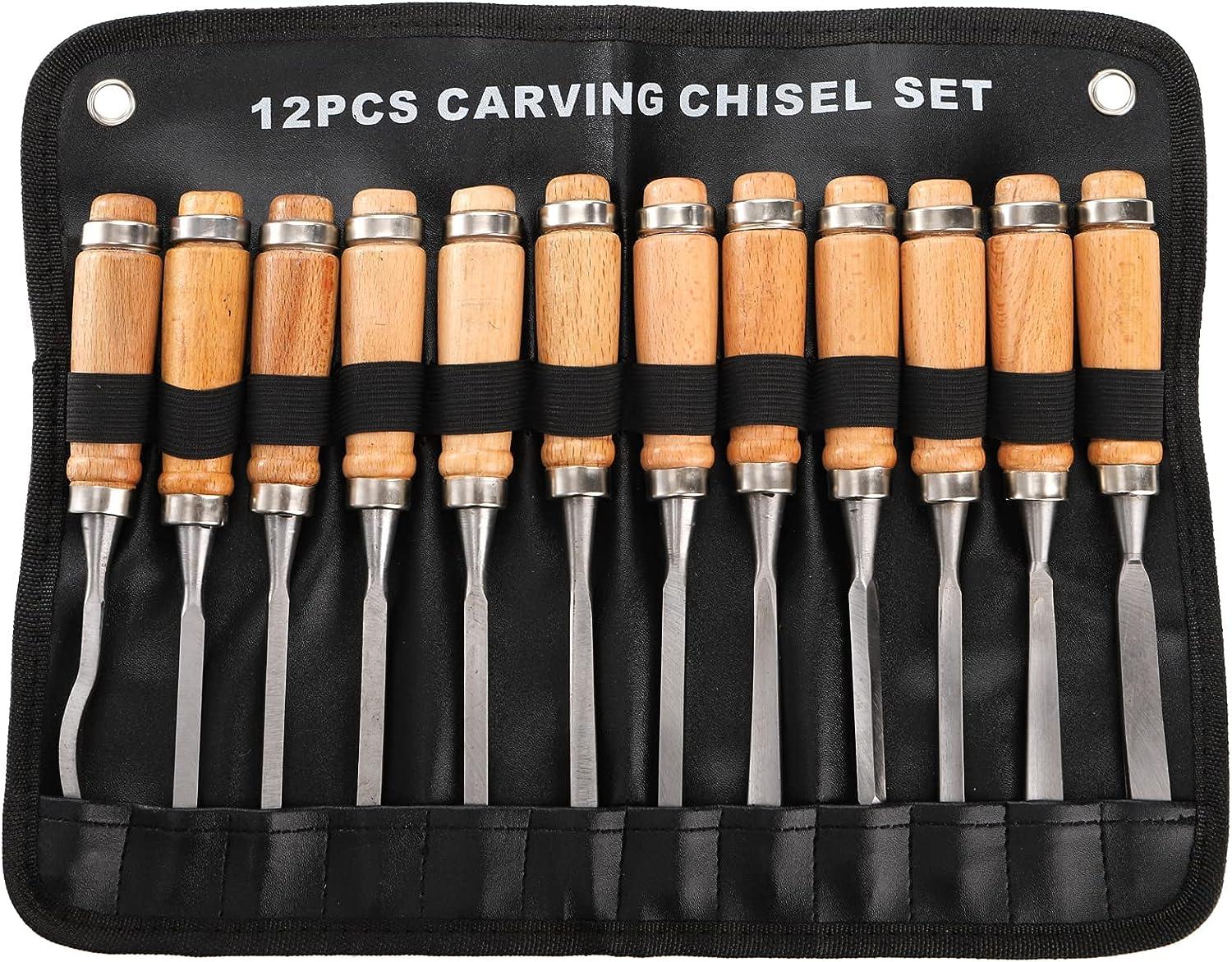 wood carving tools set-12 pieces professional