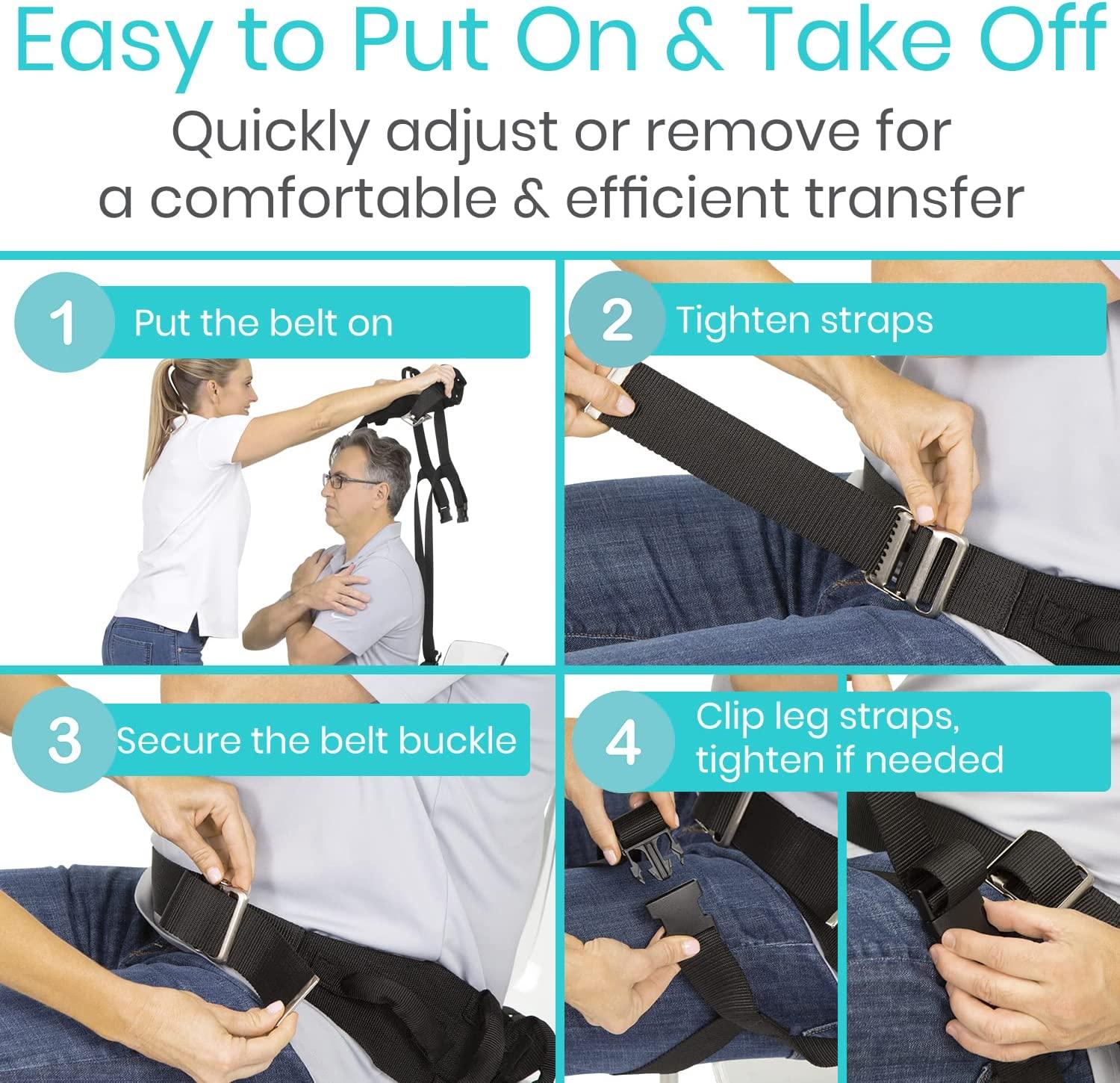 Easy-Clean Transfer Belt - Vive Health