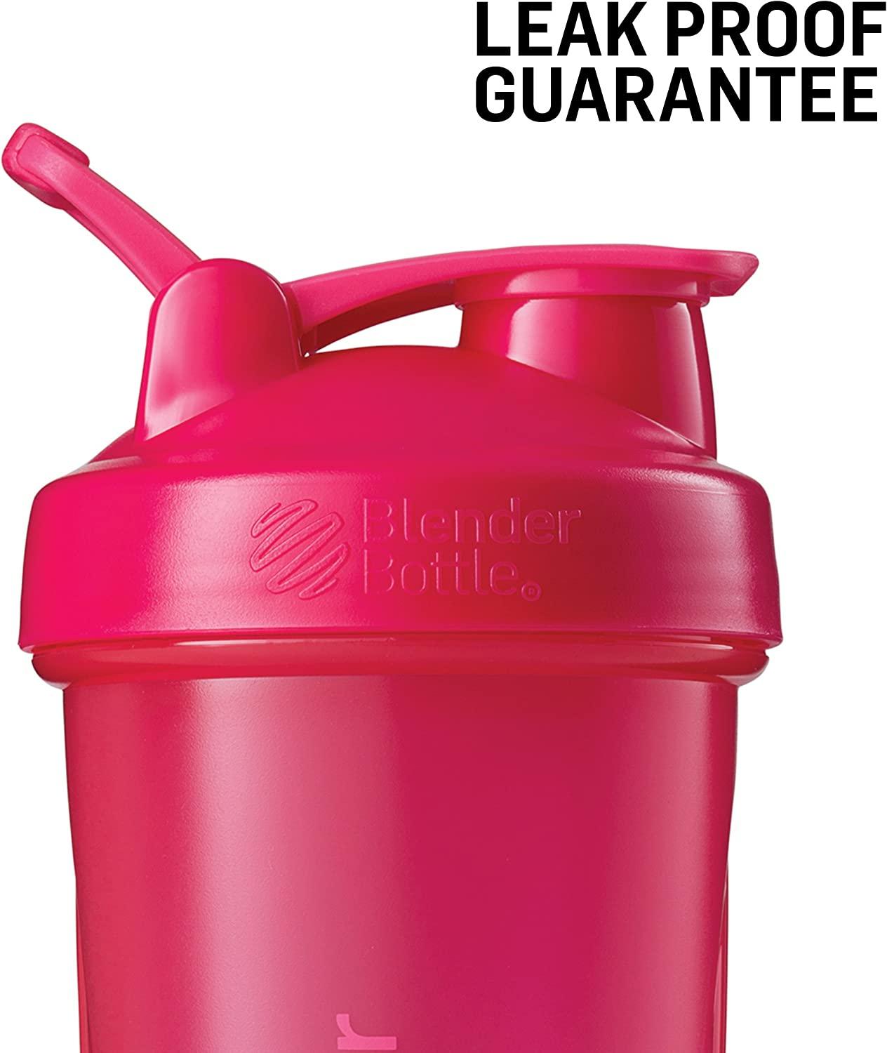 BlenderBottle Classic 28 oz White Shaker Cup with Flip-Top and Wide Mouth  Lid 