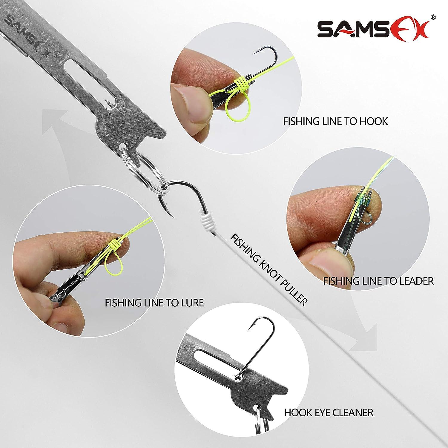 Fishing Hook Nipper Tie High-quality Brass Hook Eye Cleaner Hook Remover  Nipper Tool Knot Knotter Line Snip Hook
