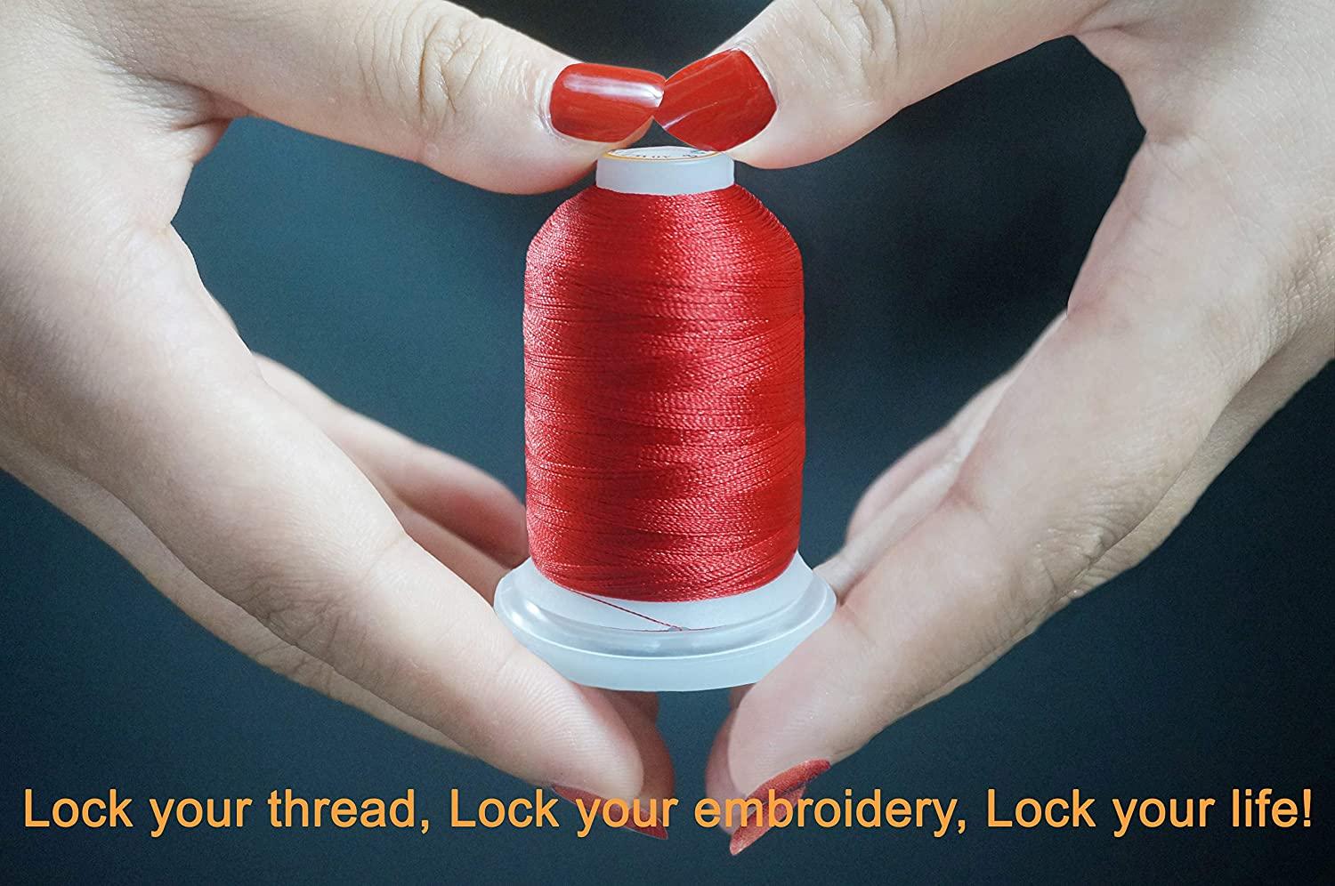 Polyester Machine Embroidery Thread Set 1000M Spools