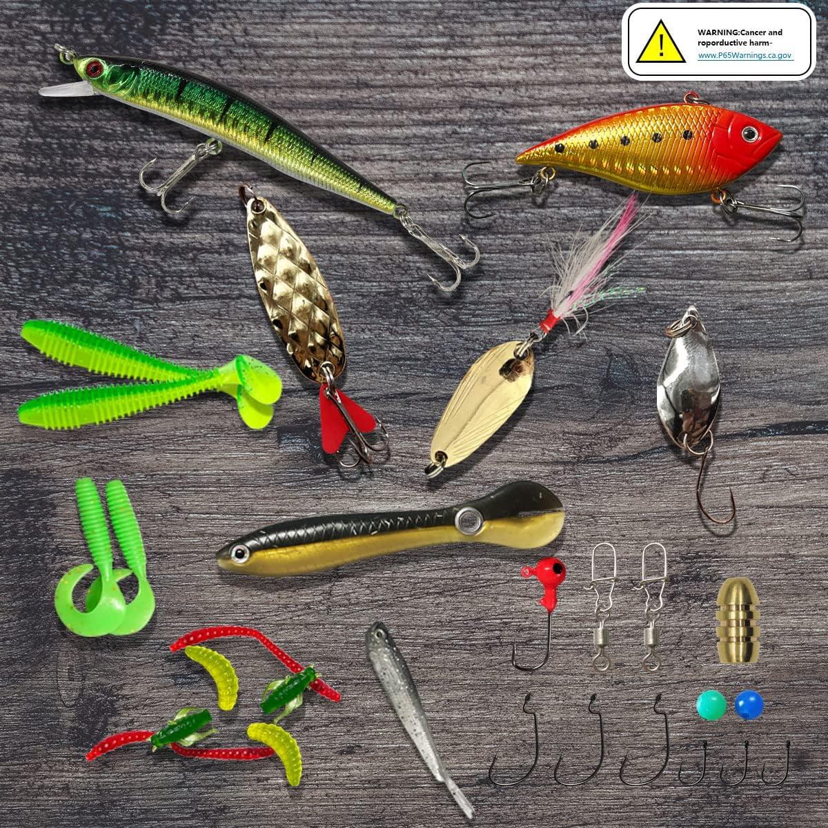 Ozark Trail hard plastic Freshwater Swim Bait fishing lure 6 inch. Painted  in Fish attracting colors.