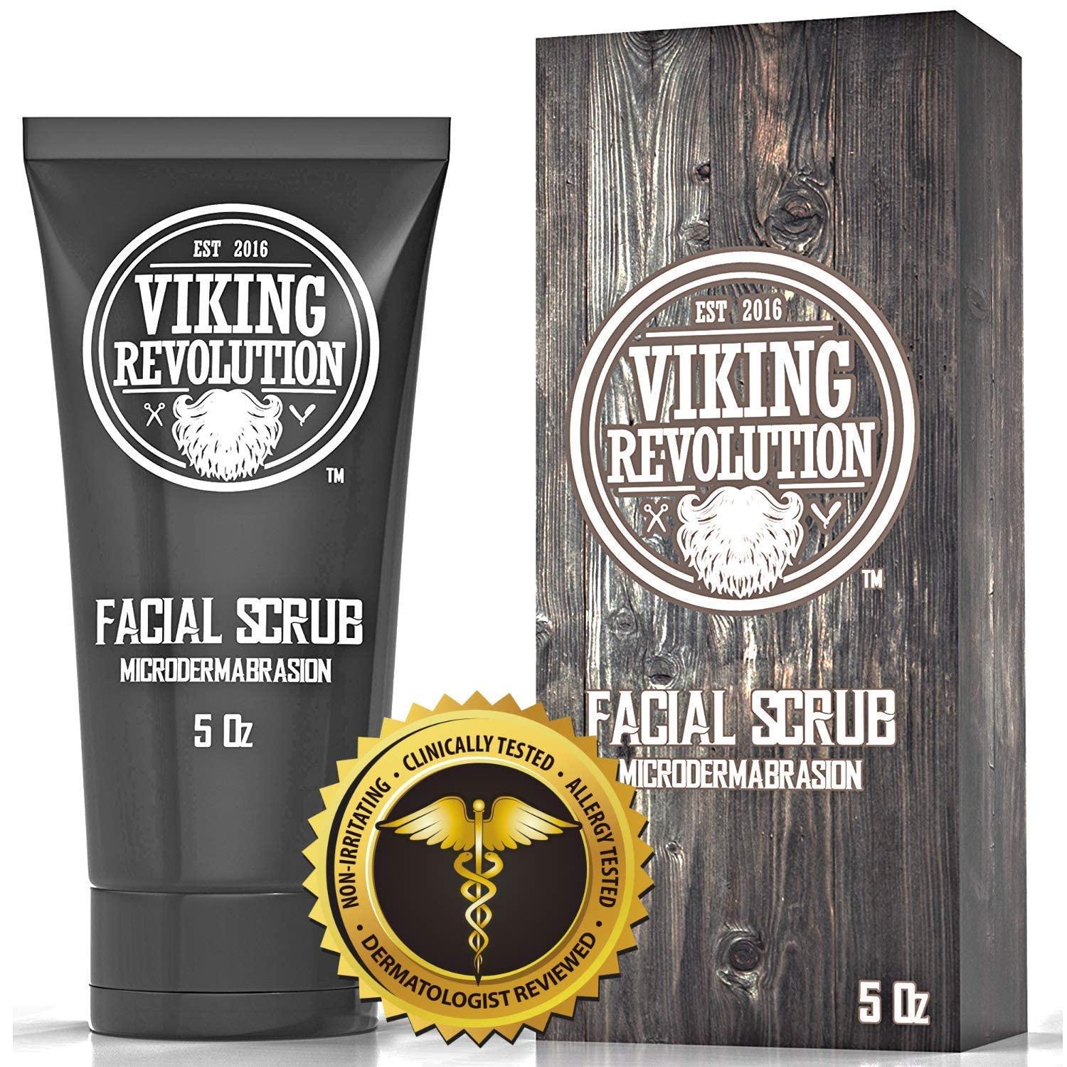 Viking Revolution Activated Charcoal Soap for Men wDead Sea Mud