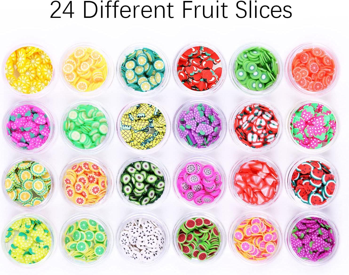 Assorted Fruit Slices 90g Wheel - Slime Supplies/Slime Acessories