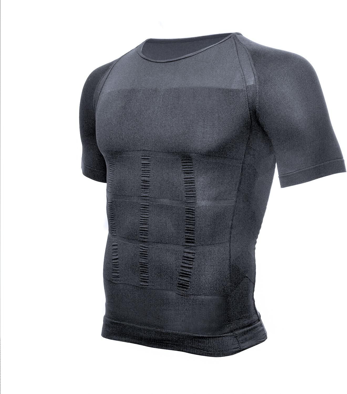Men's Body Shaper Slimming Shirt Tummy Vest