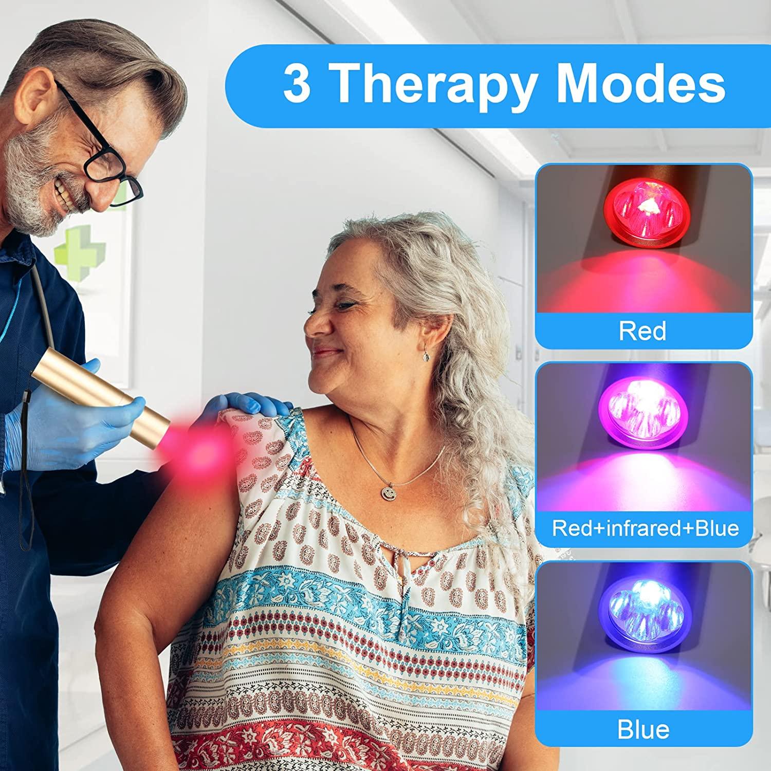 How are Red and Blue Light Therapy Devices Different?