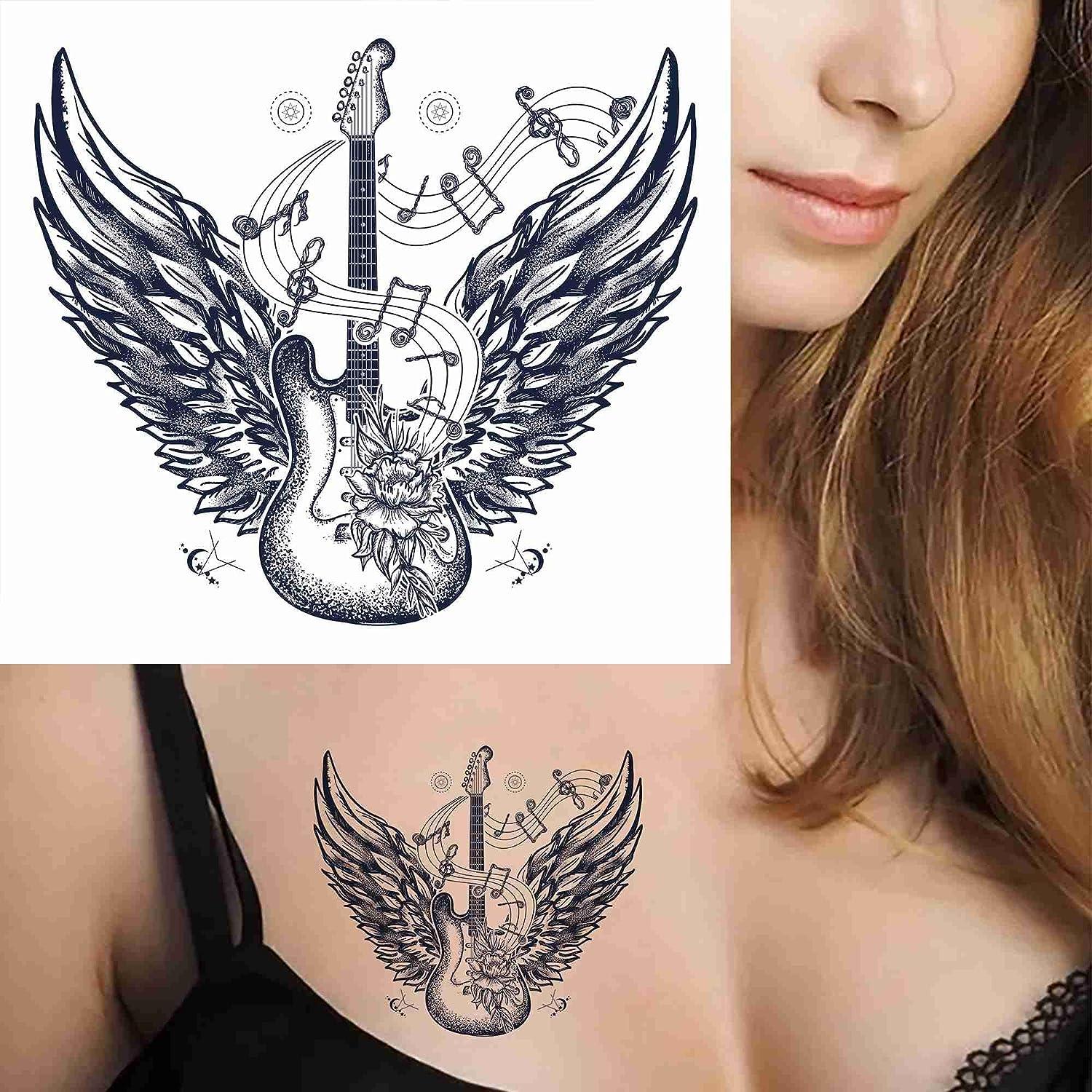 Angel wings tattoo Royalty Free Vector Image - VectorStock