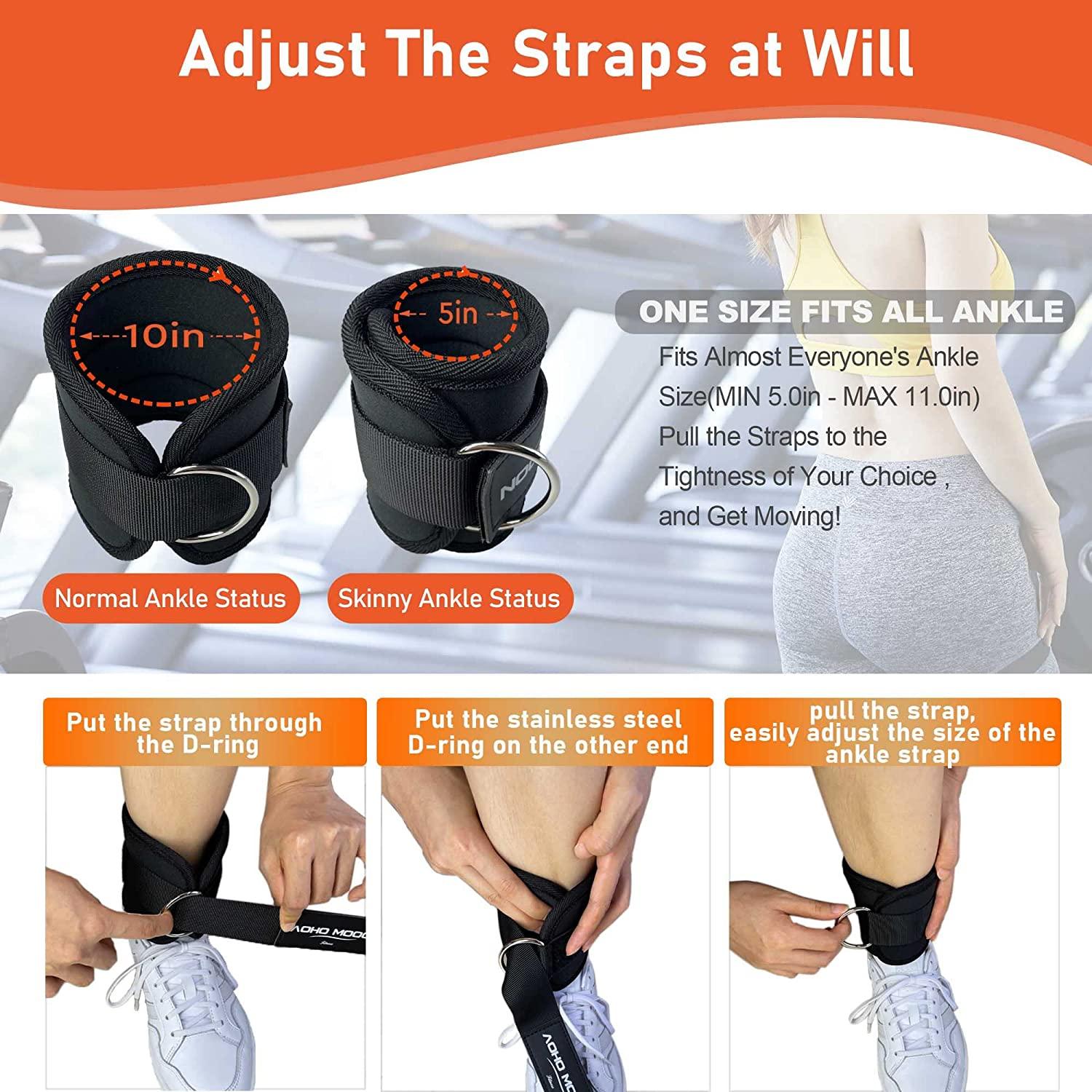 Nylon Thigh Strap with D Ring - Adjustable Velcro to fit All Sizes