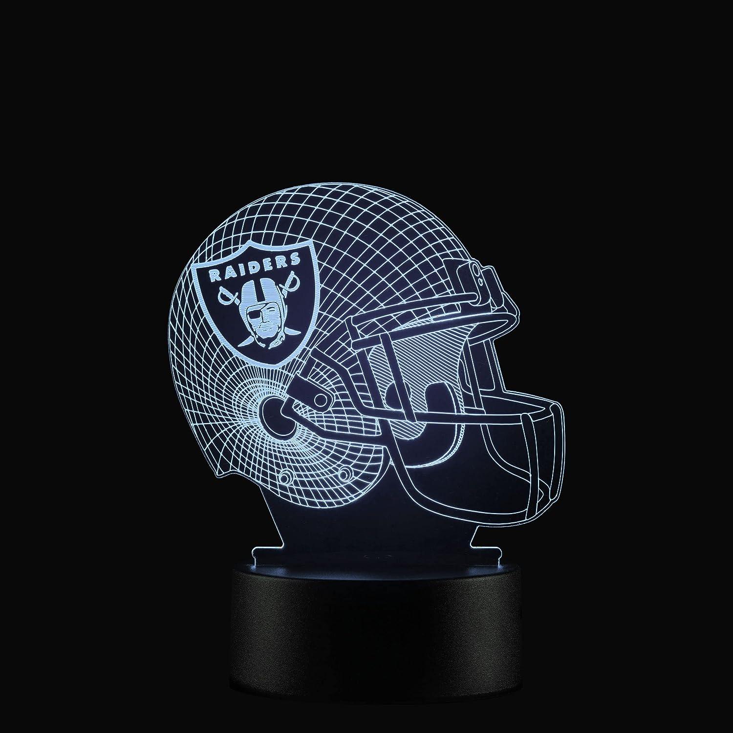 FOCO Las Vegas Raiders NFL Helmet Desk Light