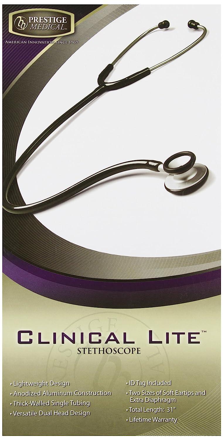  Prestige Medical Clinical Lite Stethescope, Gold Edition :  Industrial & Scientific