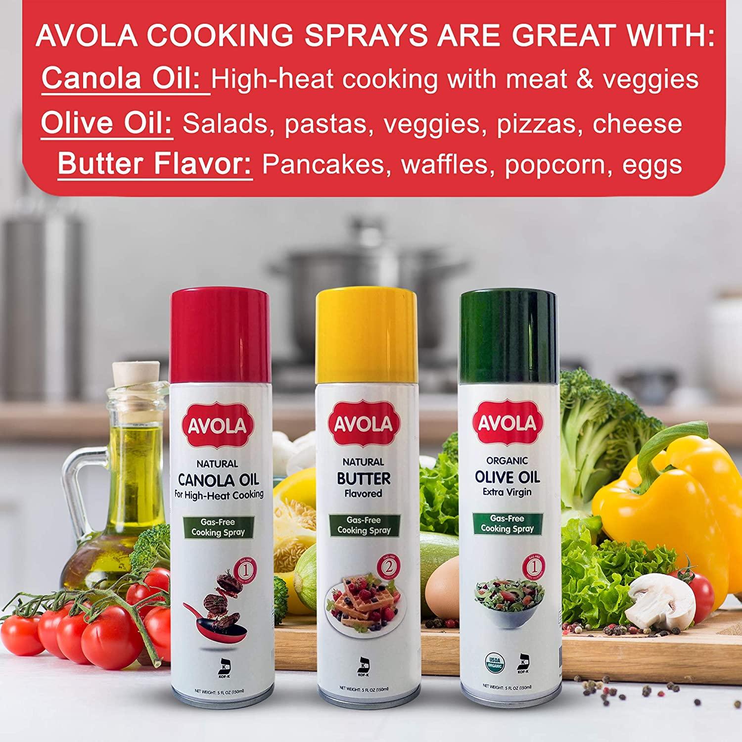 Flavored Olive Oil Spray