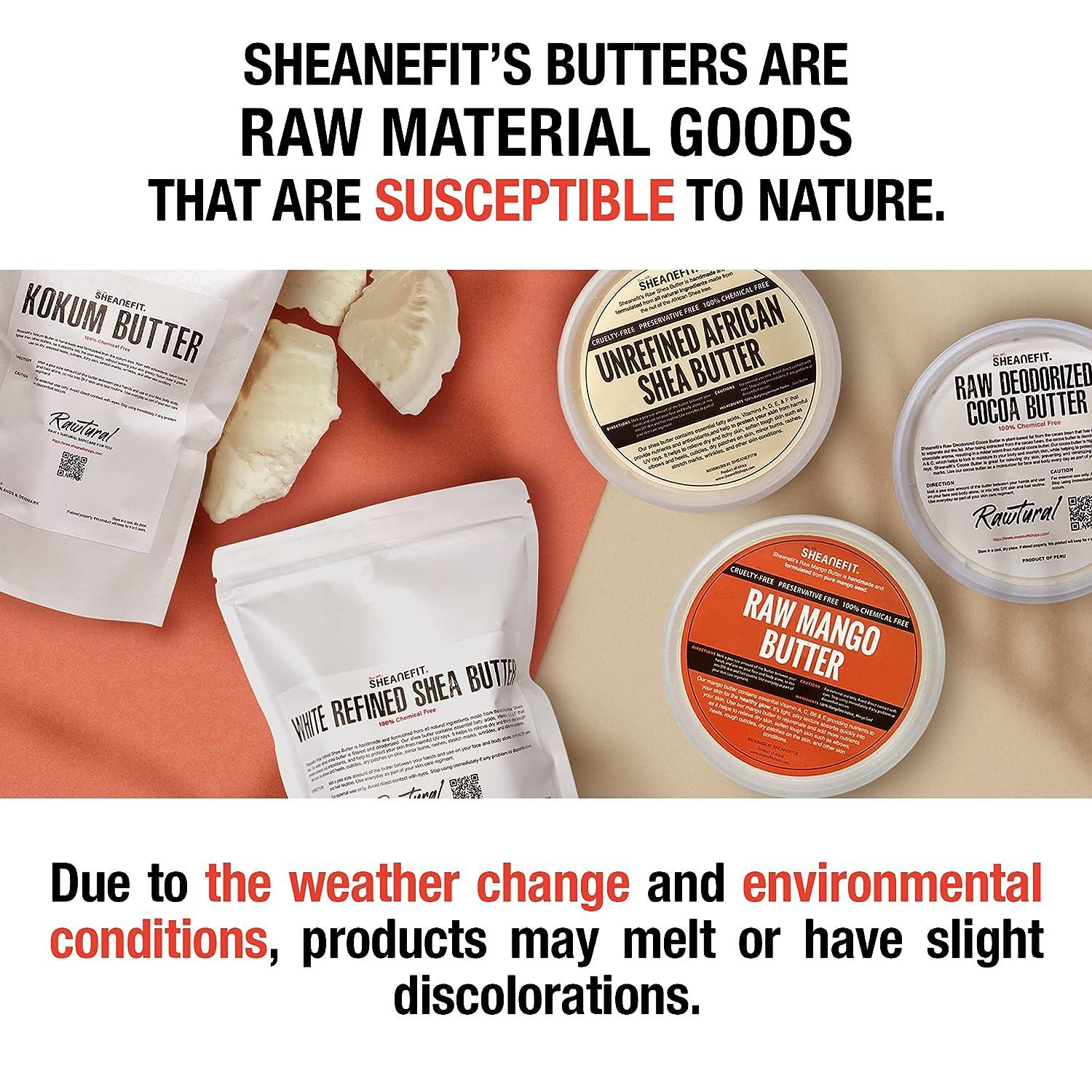 Unrefined Shea Butter Bulk Sizes - Butters and Blacksoap