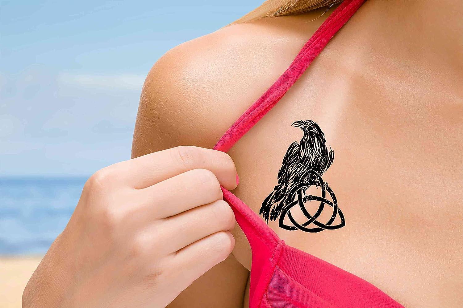 Ravens in flight, by Jon, VisibleInk Tattoos, Boston Ma. : r/tattoos