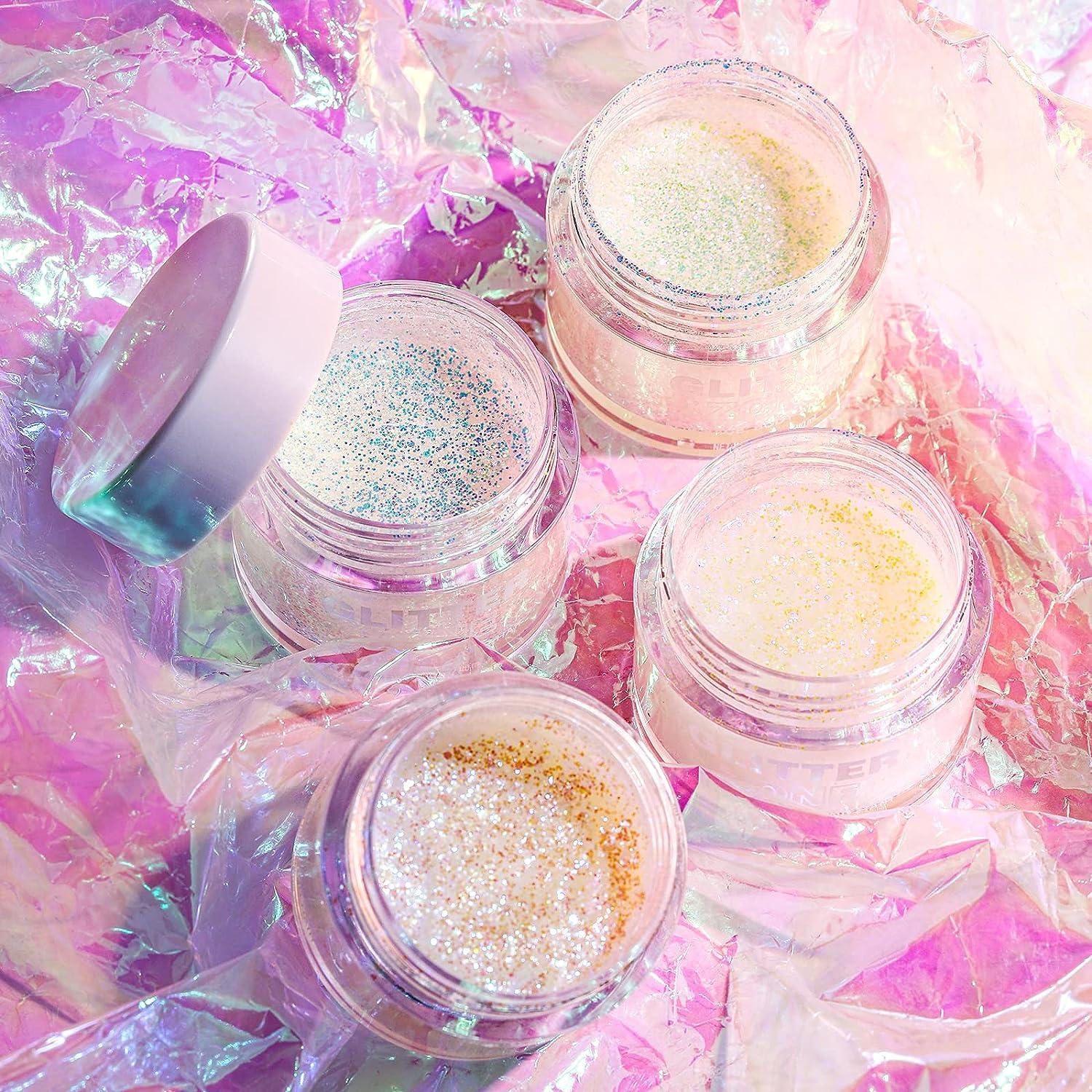 Biodegradable Holographic Body Glitter Gel - Cosmetic-Grade, Long-Lasting  Glitter for Face, Body, and Hair, Safe and Easy to Use, Perfect for  Festivals and Parties, Vegan & Cruelty Free (03)
