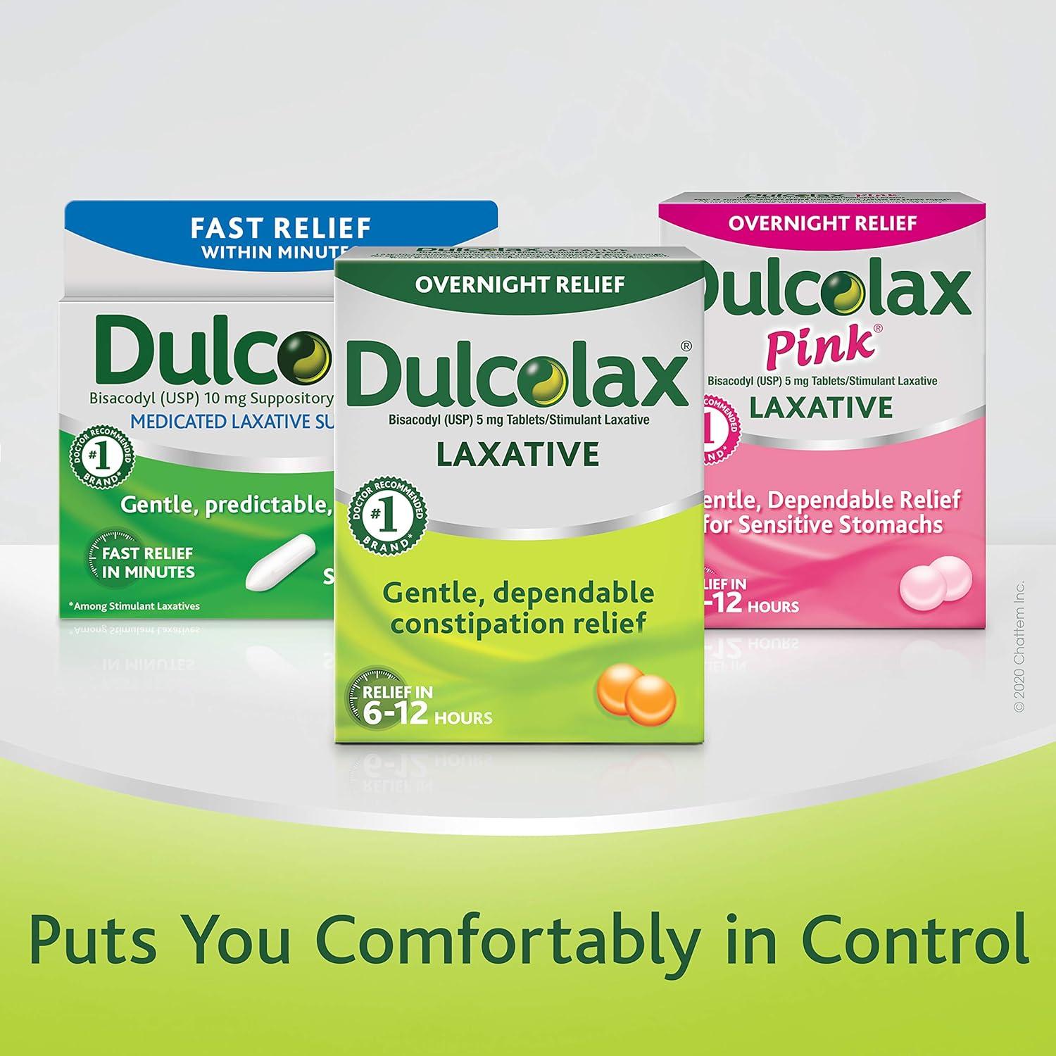 Dulcolax® Suppositories  Fast constipation relief