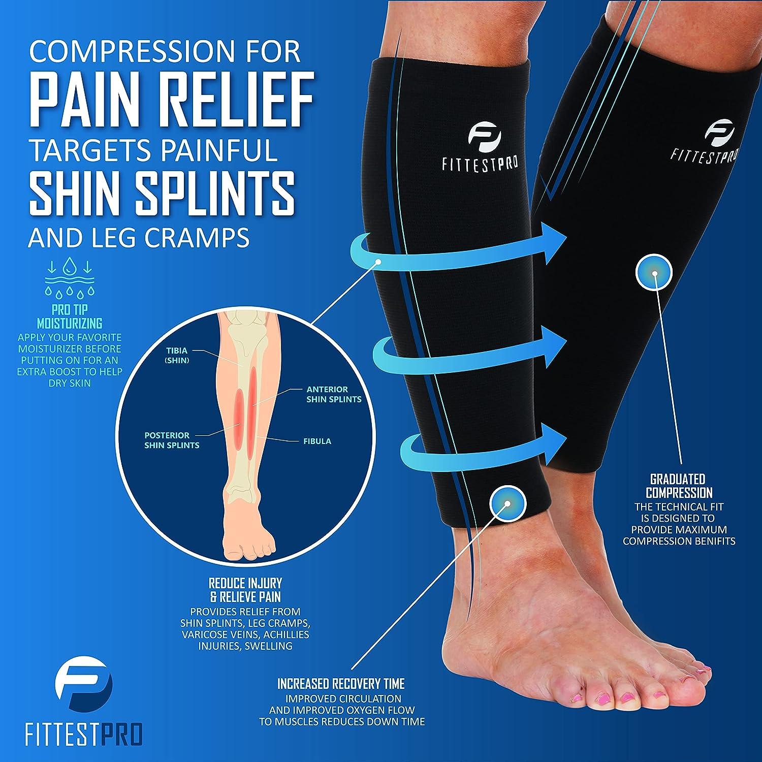 Pro-Tec Athletics Shin Splint Compression Wrap : : Health &  Personal Care