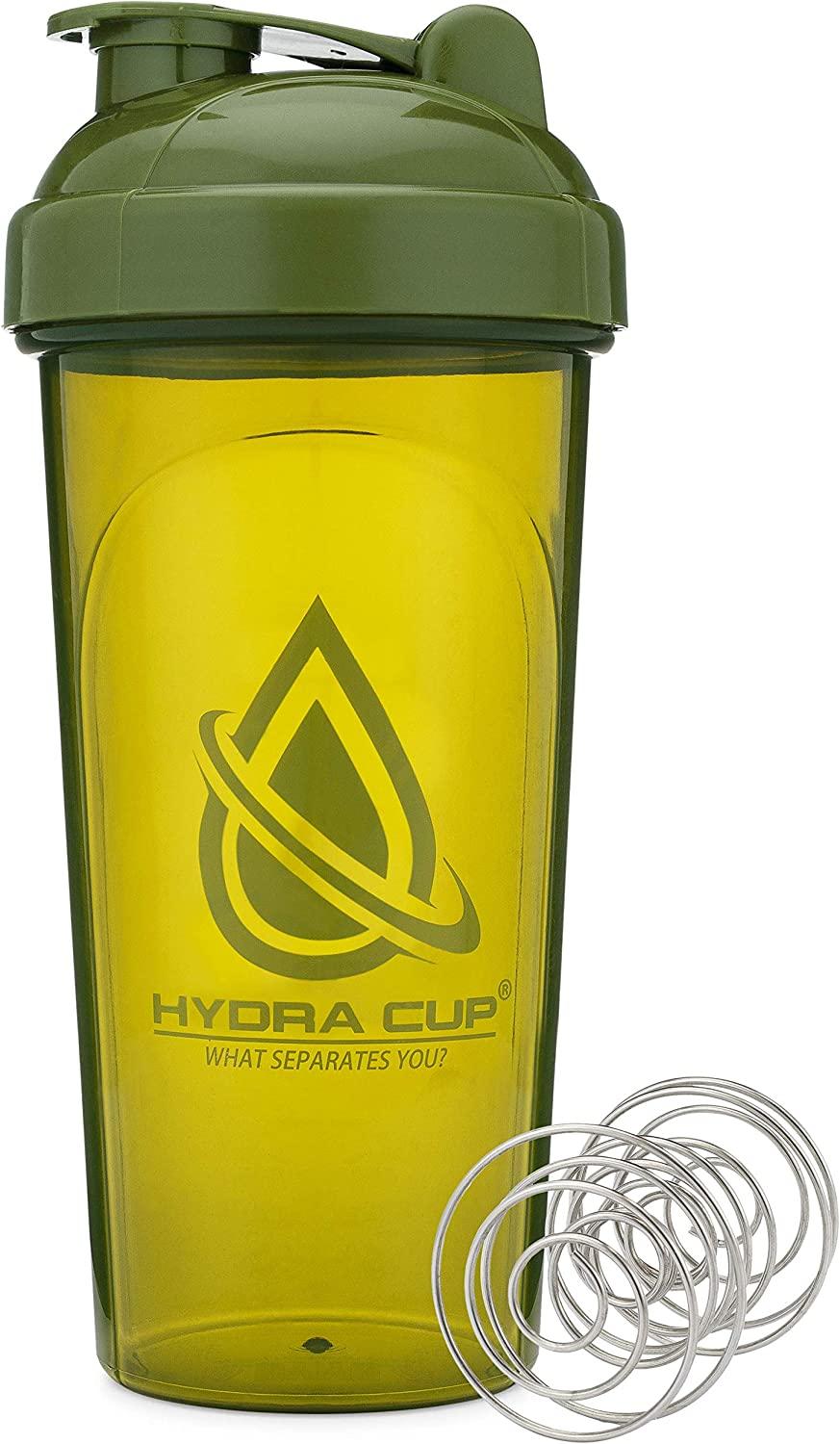 Hydracup [6 Pack] - 28 oz OG Shaker Bottle for Protein Powder Shakes &  Mixes, Dual Blender