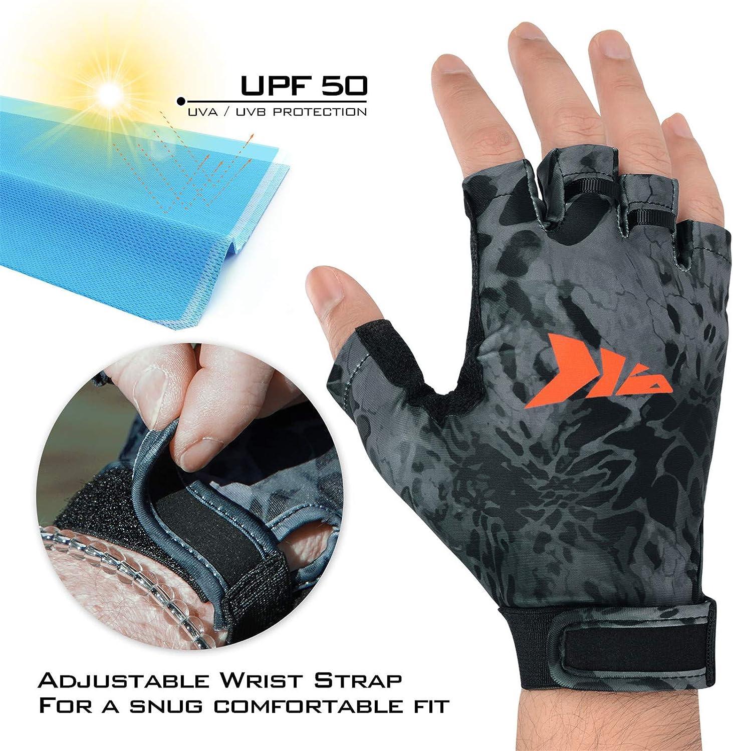 Sun Protection Gloves Sun Gloves for Fishing Kayaking Hiking Upf