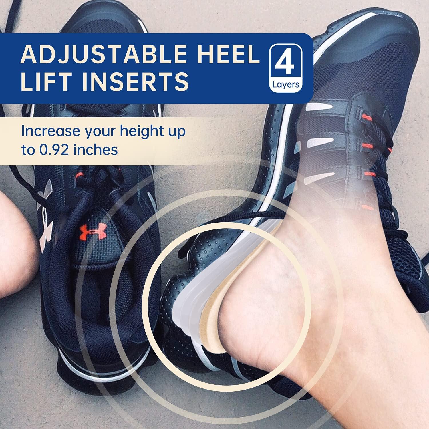 Height Increase Insoles , Heel Lift for Achilles Tendonitis, Heel