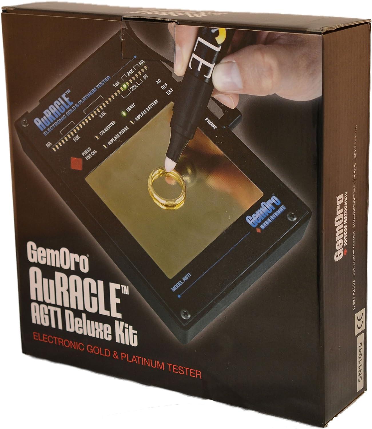 How to use the AuRACLE Electronic Gold Tester 