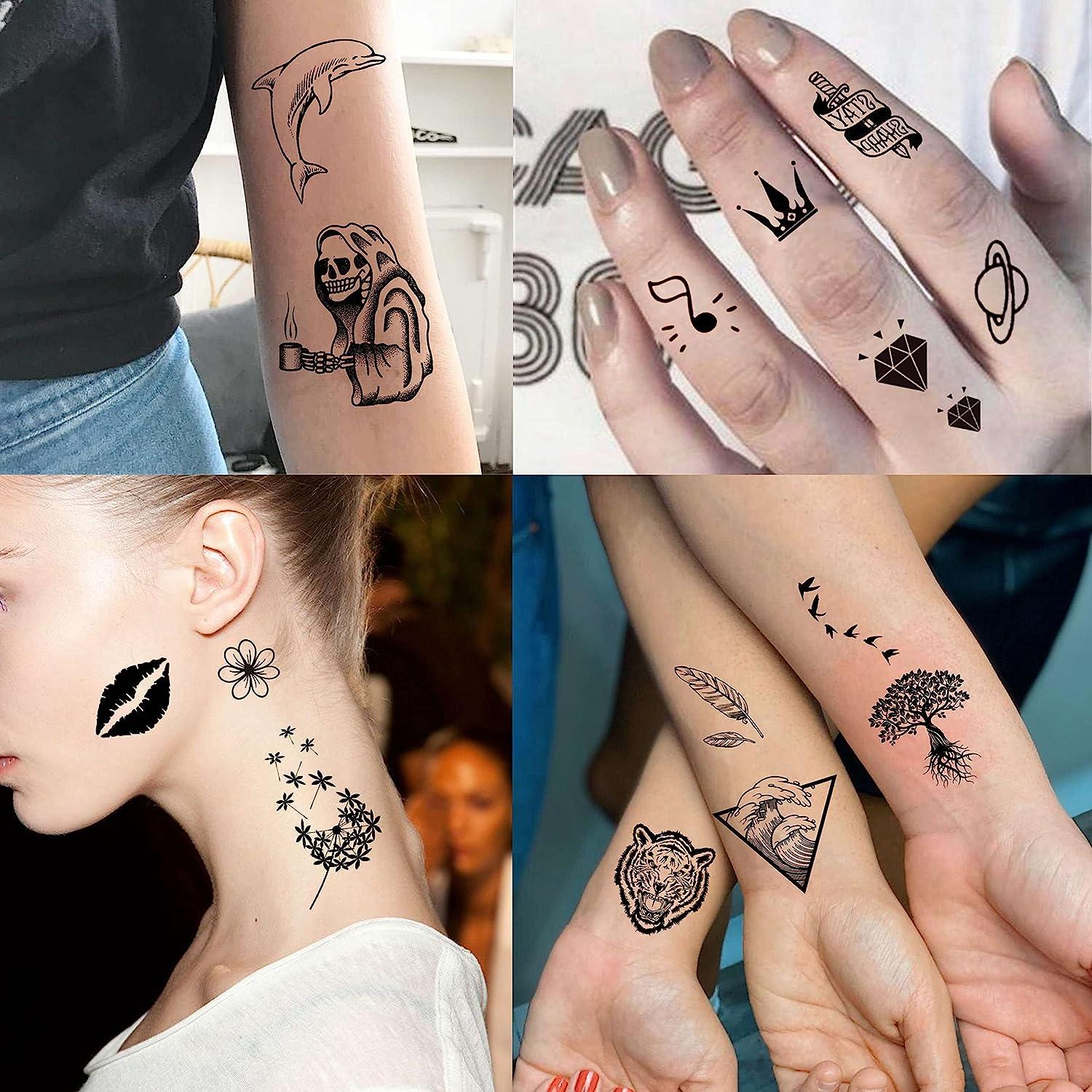 Pin by 𝚃𝚑𝚎 𝙱𝚛𝚊𝚗𝚍 ✩ on PFinds🫶🏾 | Small face tattoos, Face tattoos  for women, Face tattoos