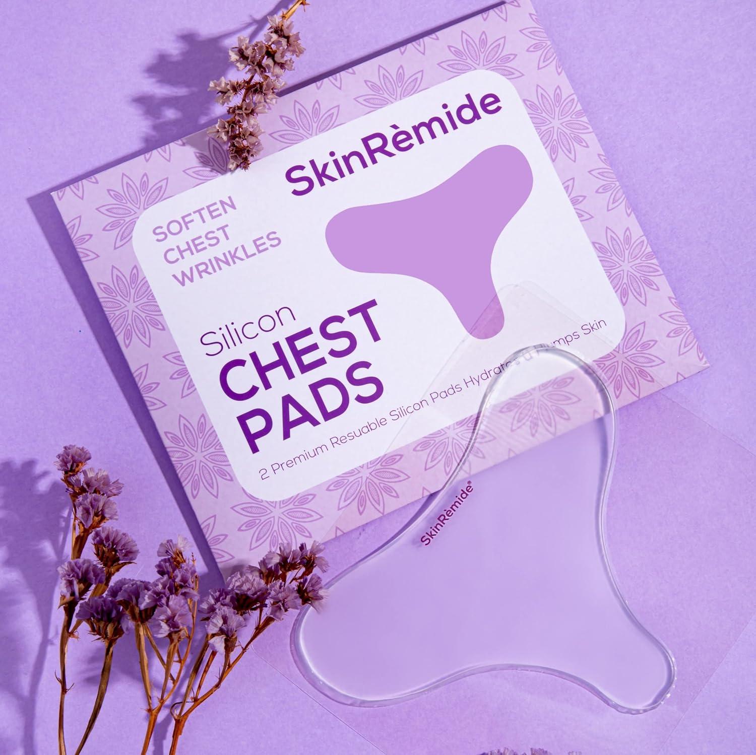 SkinRemide Silicon Pads for Decollete Chest Wrinkles Smoothes wrinkles on  the chest – SkinRèmide
