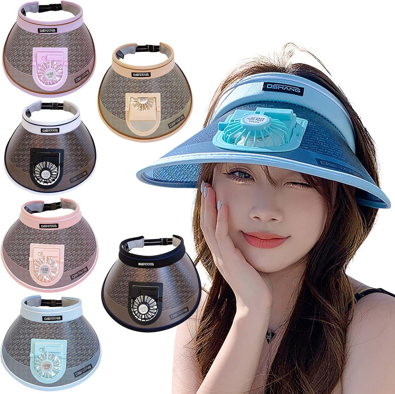 USB Powered Cooling Hat for Hot Weather Sun Hat Men Cooling Baseball Hat  Fan Cap Cool Your Face for Outdoor Sport Travel Camping