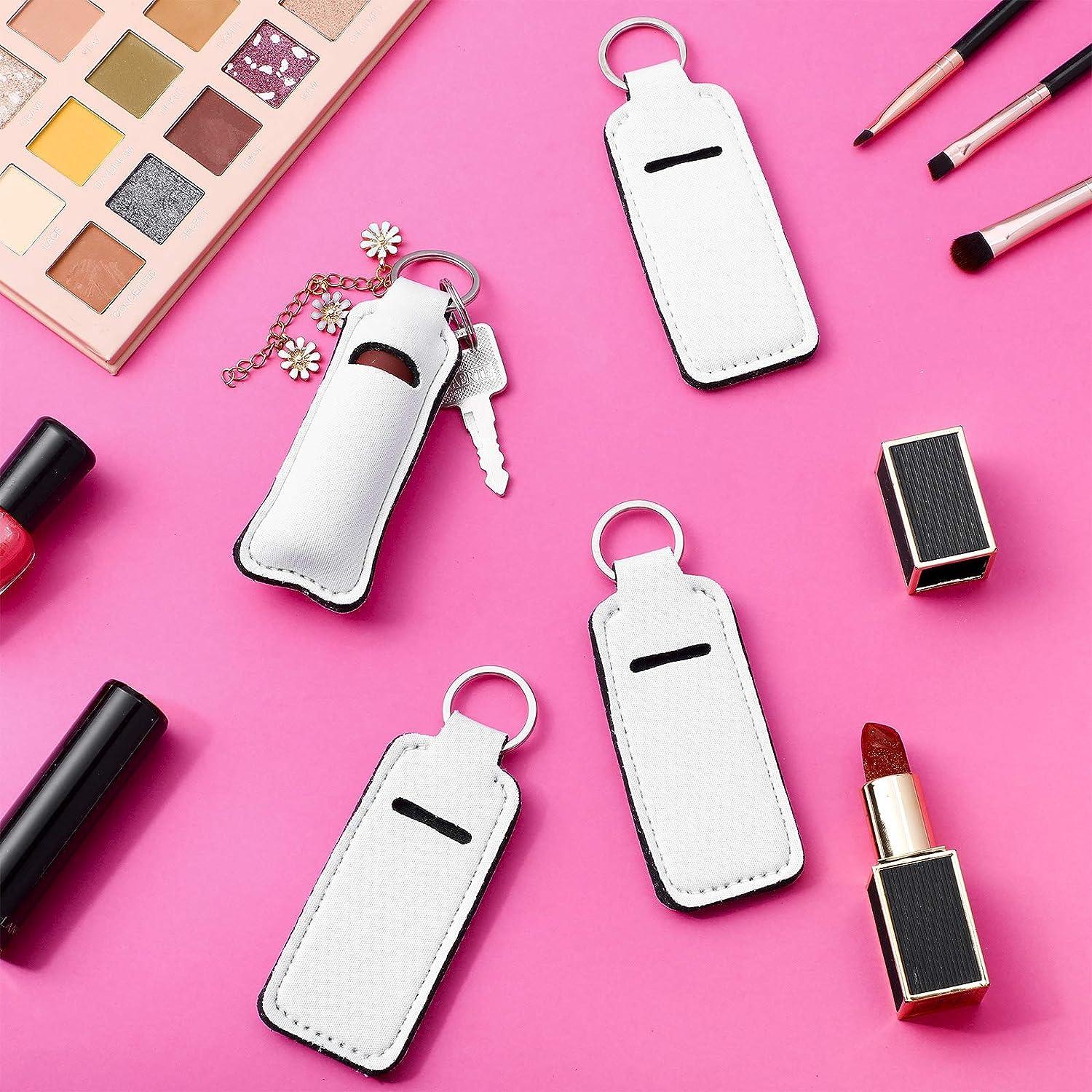 Sublimation Chapstick Holder Keychain