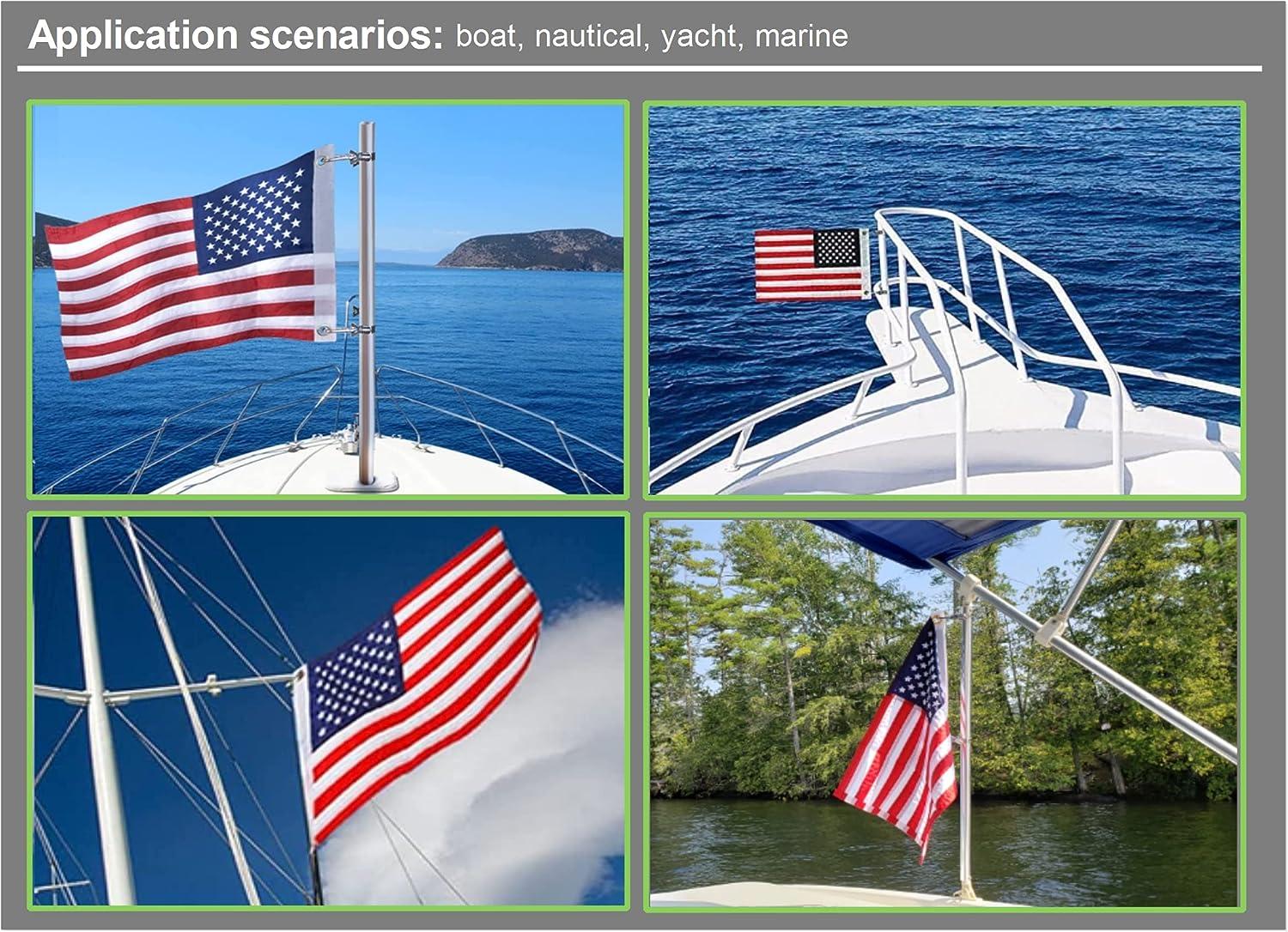 Boat Flag Poles & Clips