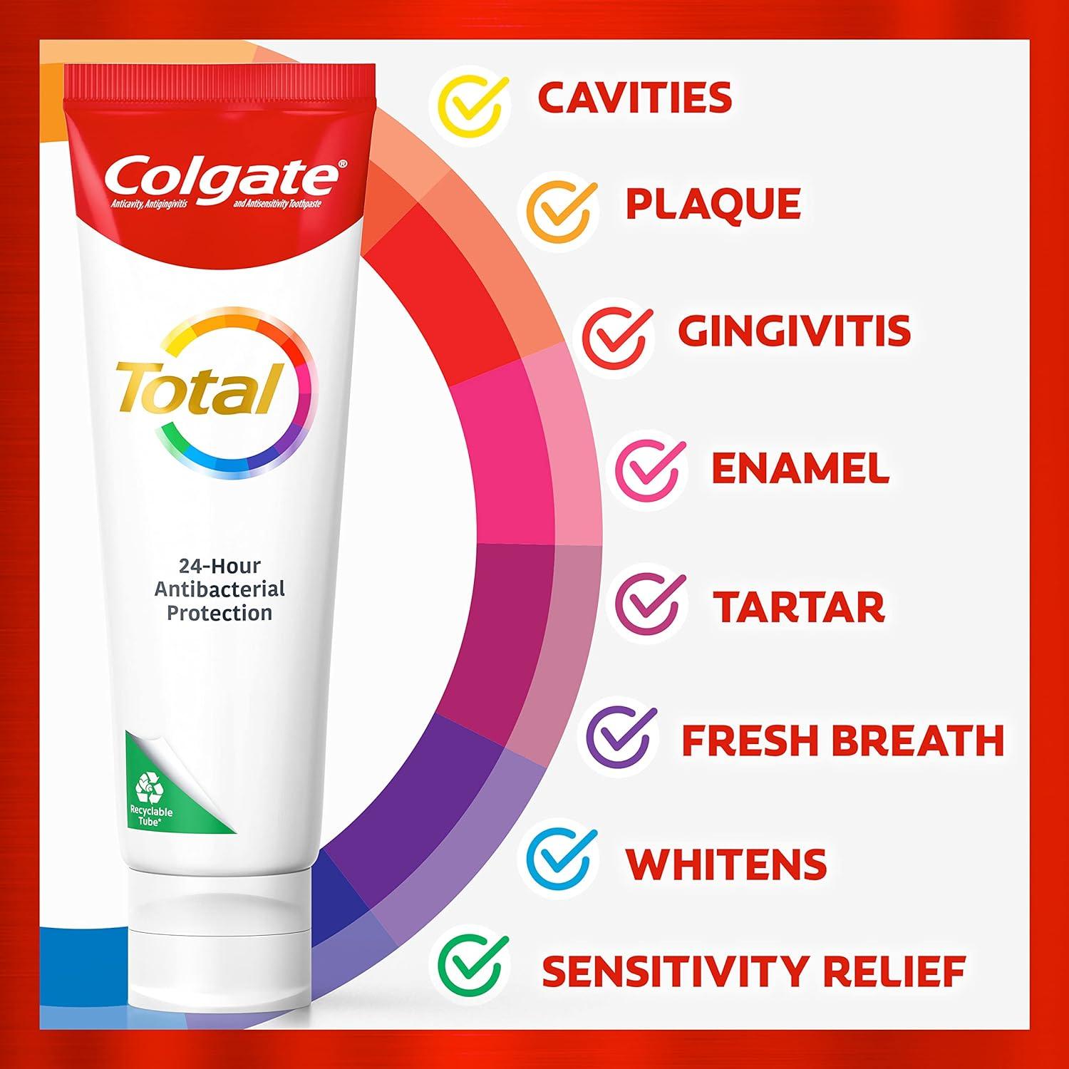 Colgate Cavity Protection Toothpaste, Anticavity Fluoride, Great Regular Flavor, Paste, Super Size - 5 pack, 8 oz tubes