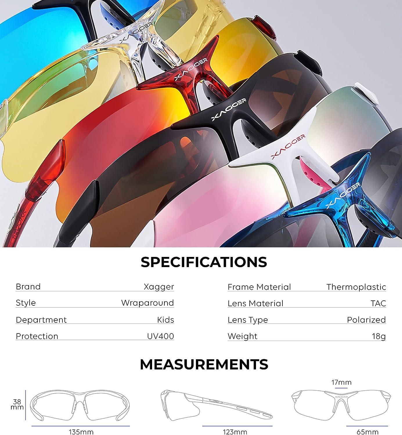Xagger Polarized Sport Sunglasses for Men Women Algeria