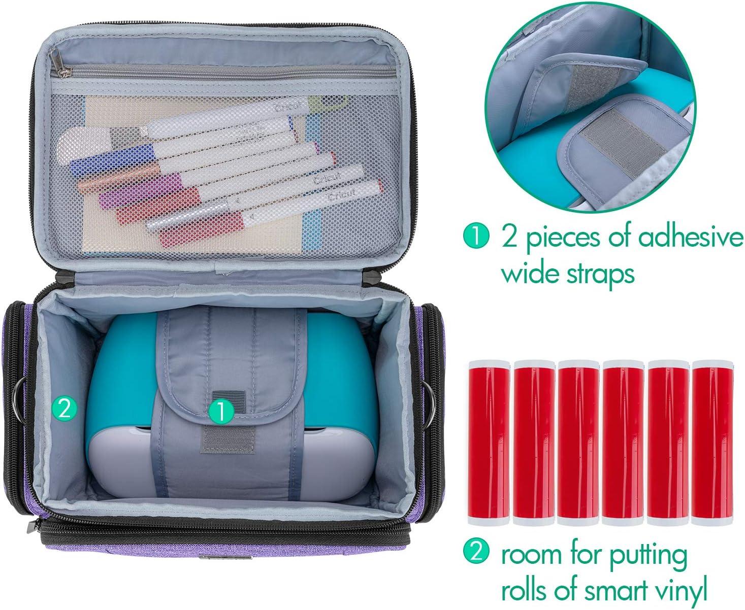 Portable Carrying Case for Cricut Joy Mug Press Machines Travel Tote  Storage Bag