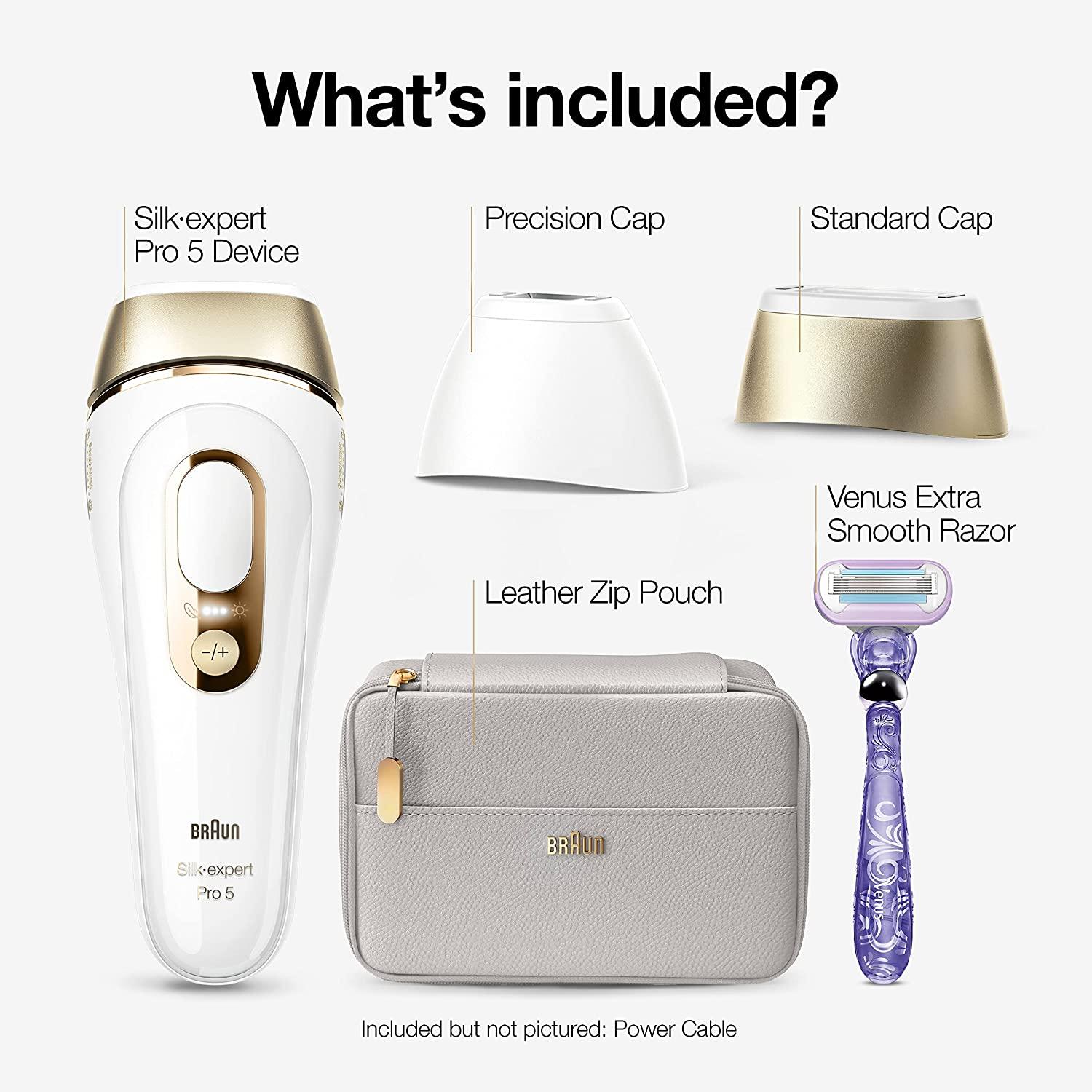 Permanent at Home Laser Hair Removal ~ Braun Silk Expert 5 Review - Belle's  Running blog