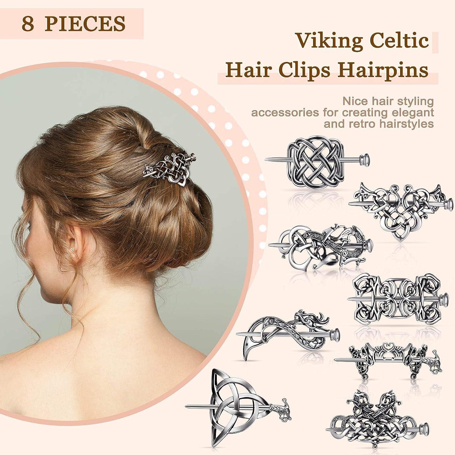  FOMIYES Hairpin Viking Hair Accessories Viking Hair