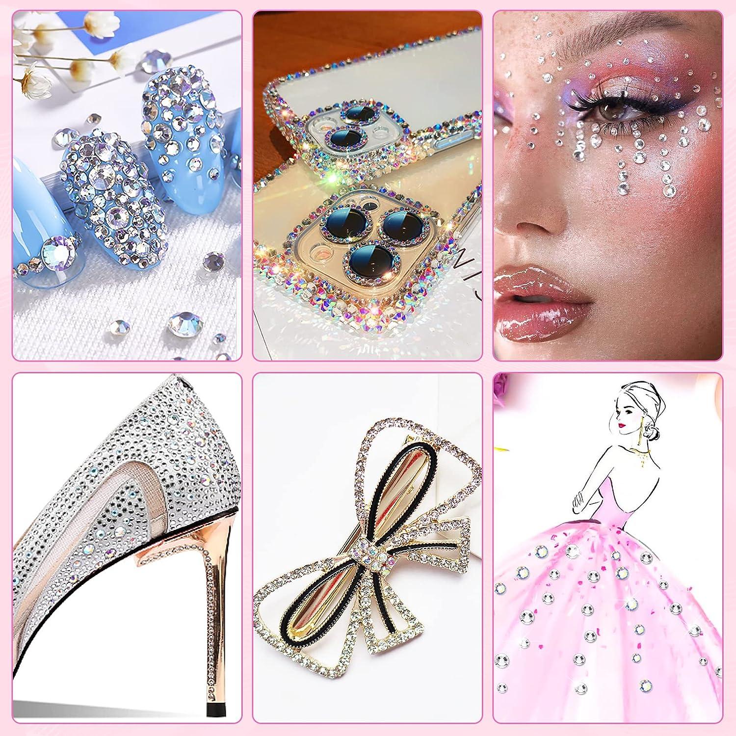 2x Colorful Diamond Craft Gems Acrylic Diamond Craft Jewels and Gems