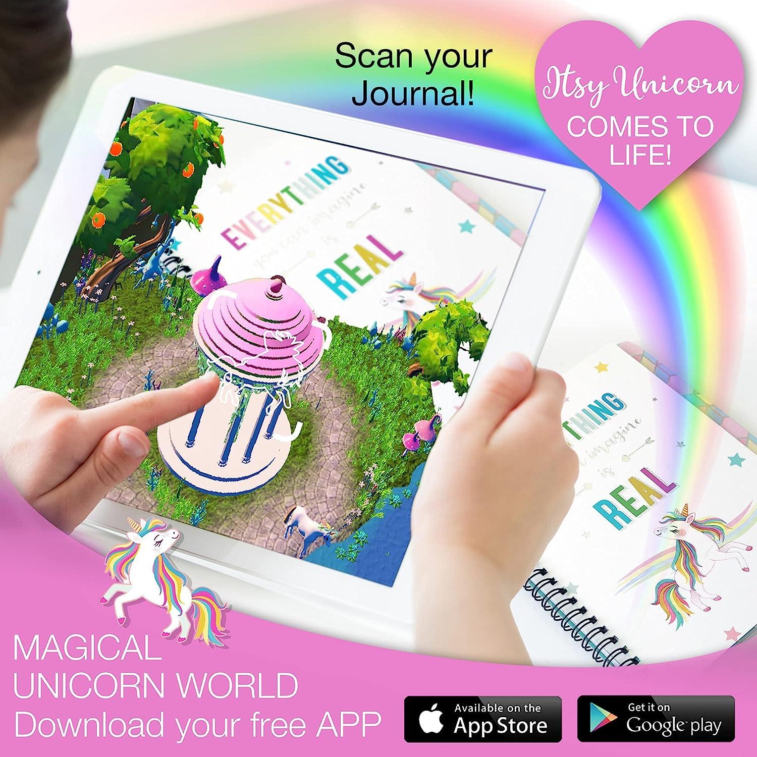 Unicorn Stationery Set for Kids - Unicorn Gifts for Girls Ages 6, 7, 8, 9,  10-12 Year Old Age - Stationary Letter Writing Art Kit - Best Girl Birthday