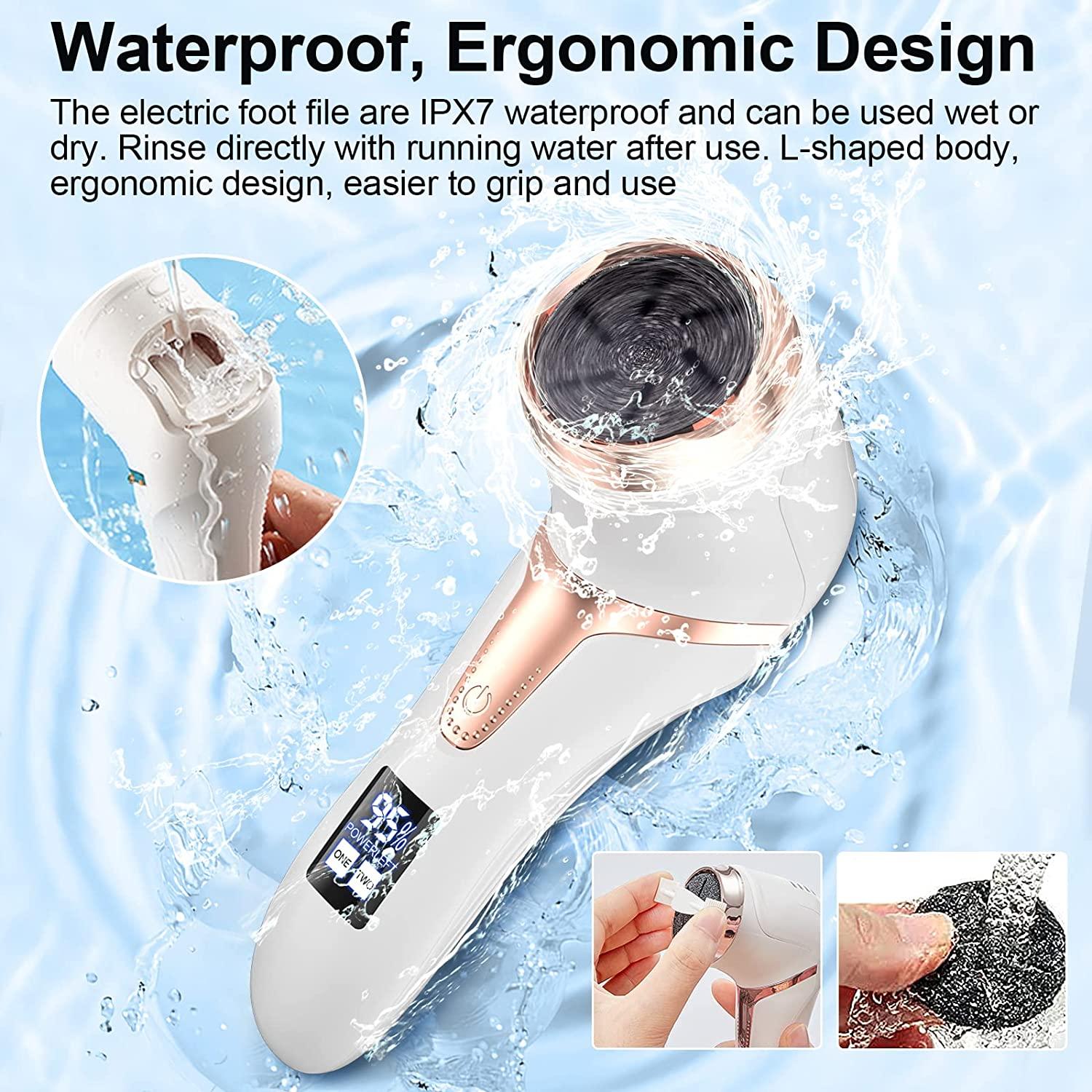 Callusfune - The Foot Callus Remover, Pedicure Wand for Feet Electric