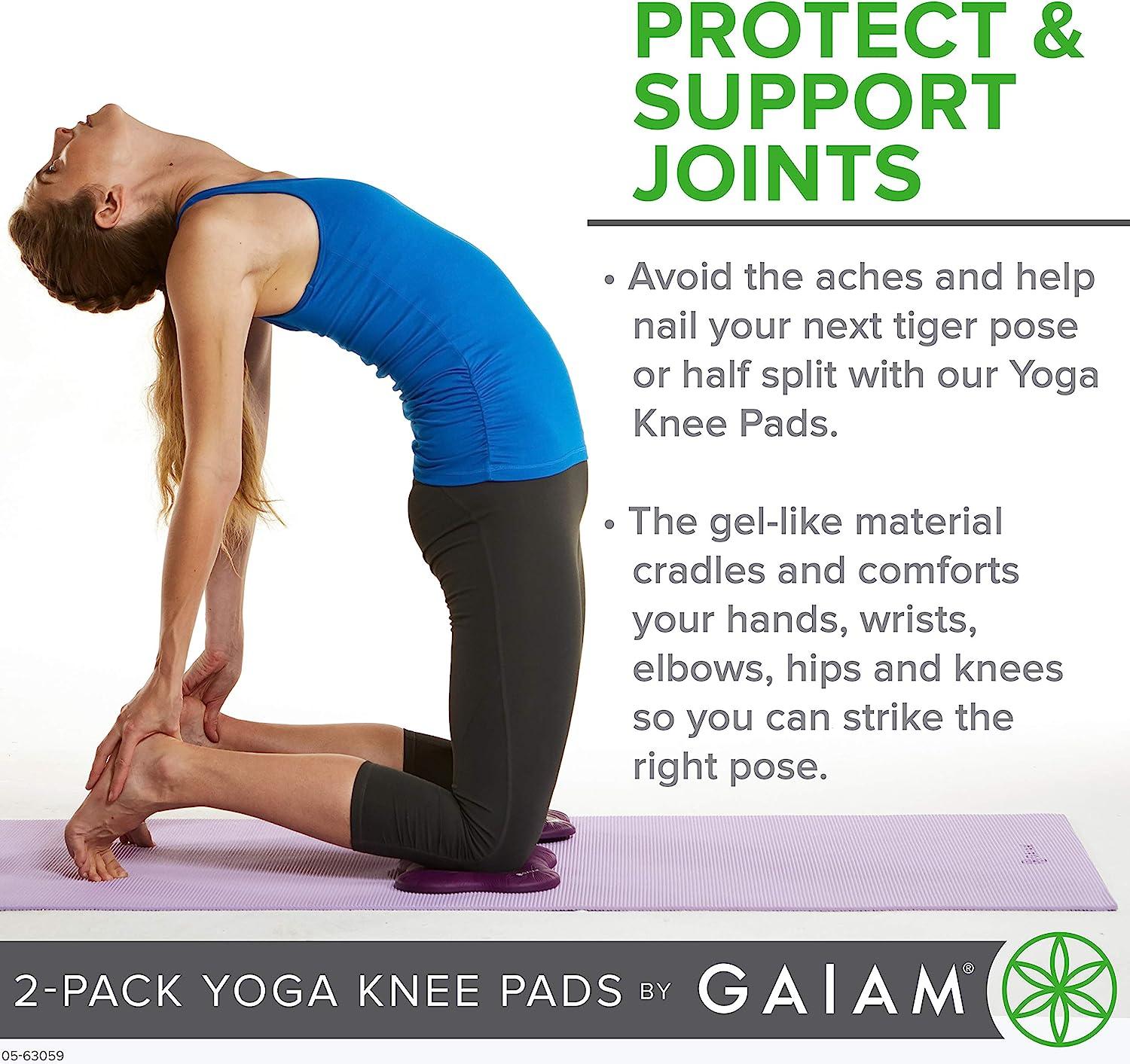 Gaiam Yoga Knee Pads 