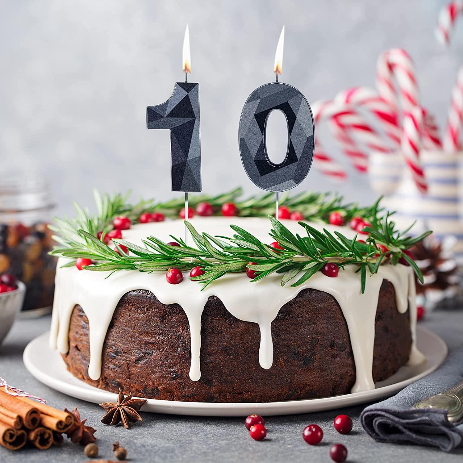 Amazon.com: Large Silicone Number 10 Cake Pan Tin Mould 10th Birthday  Anniversary 1 0: Home & Kitchen