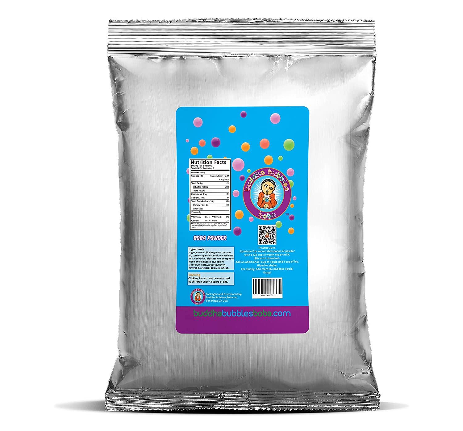 CARAMEL FRAP Boba/Bubble Tea Drink Mix Powder By Buddha Bubbles Boba (2.2  Pounds / 1 Kg)