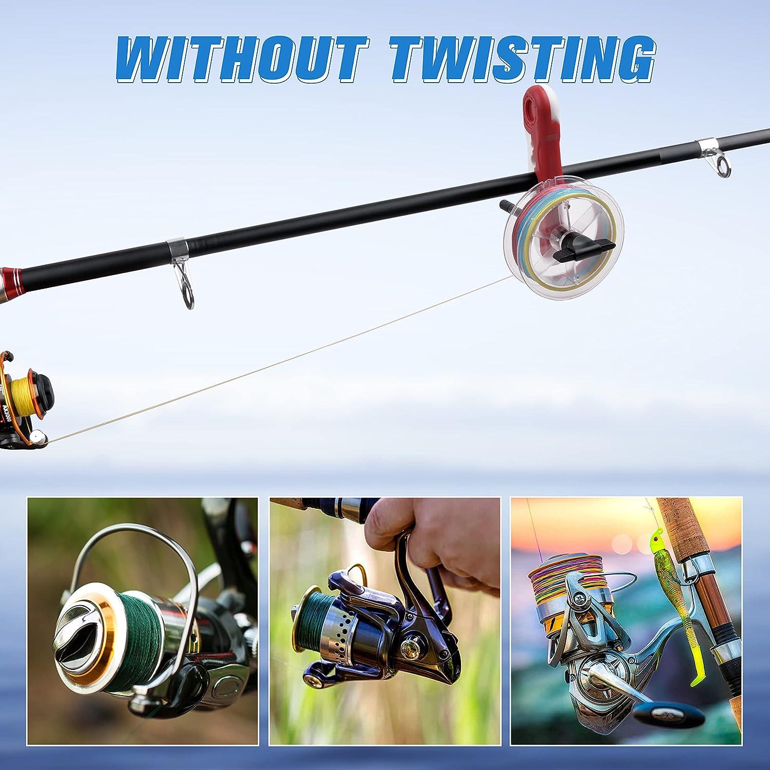 Portable Mini Fishing Line Winder Reel Spooler Machine Spooling