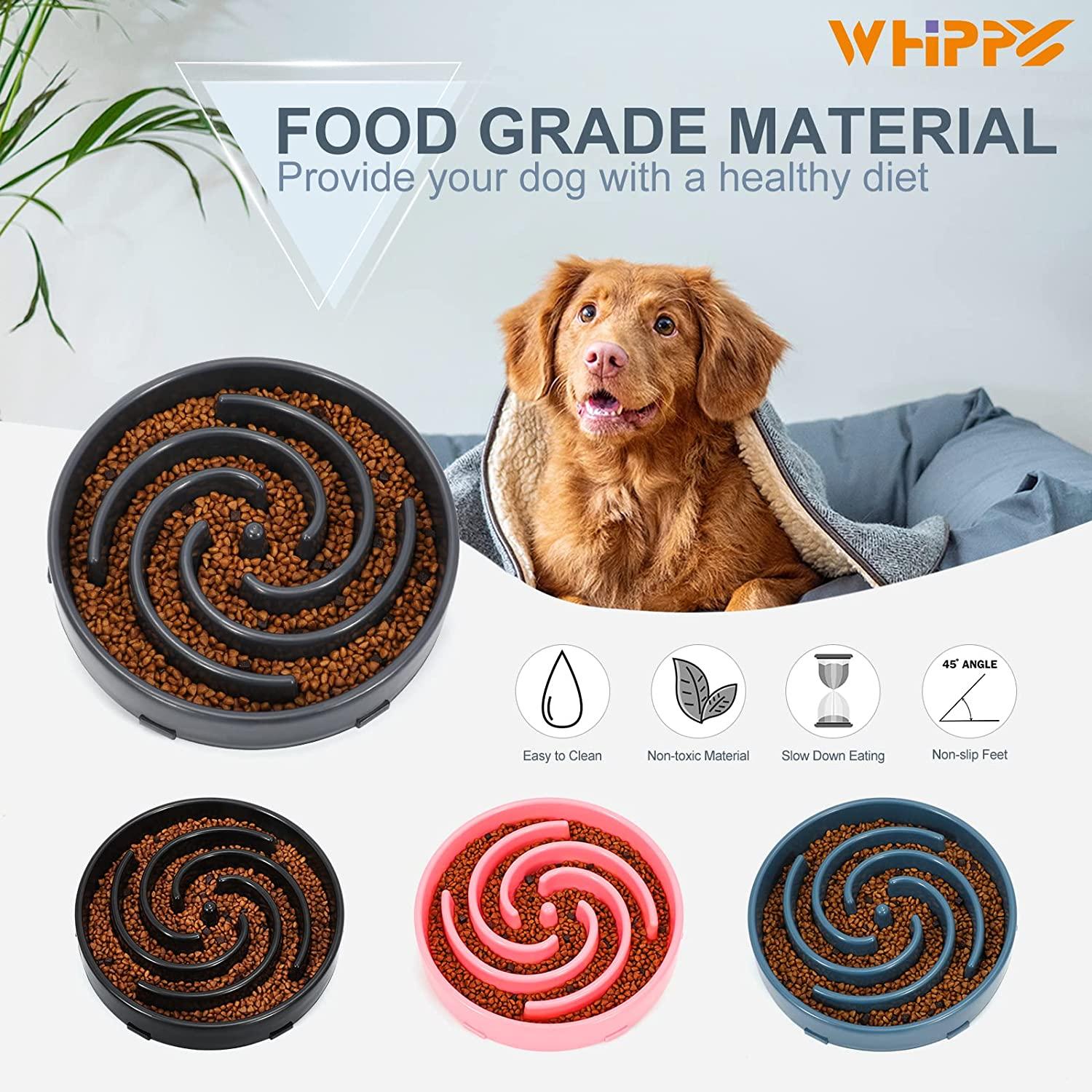 Slow Feeder Large Dog Bowls for Large Medium Dog Non Slip Maze
