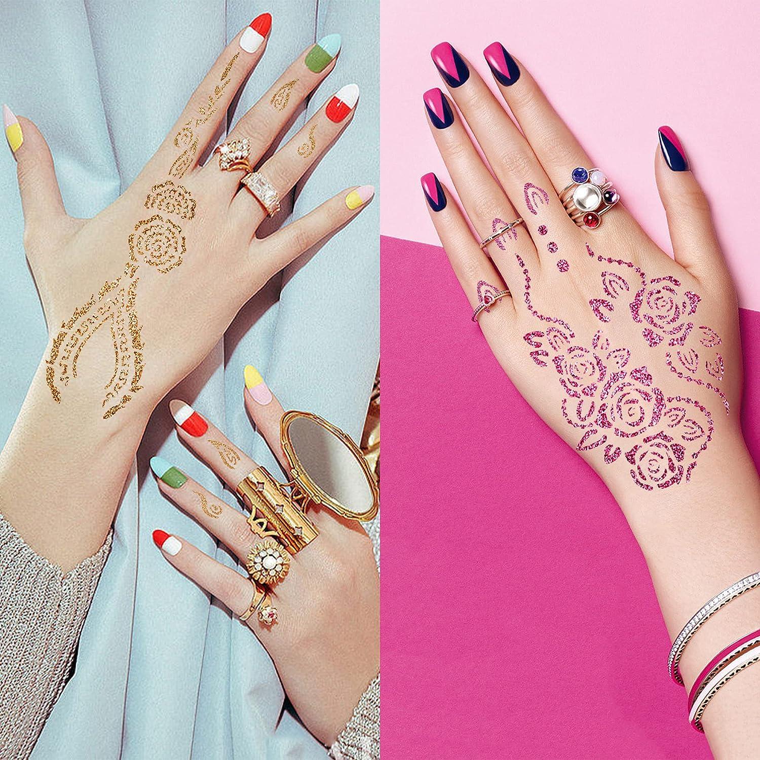 Latest mehndi design for Hands | Easy Jewelry mehndi desig… | Flickr