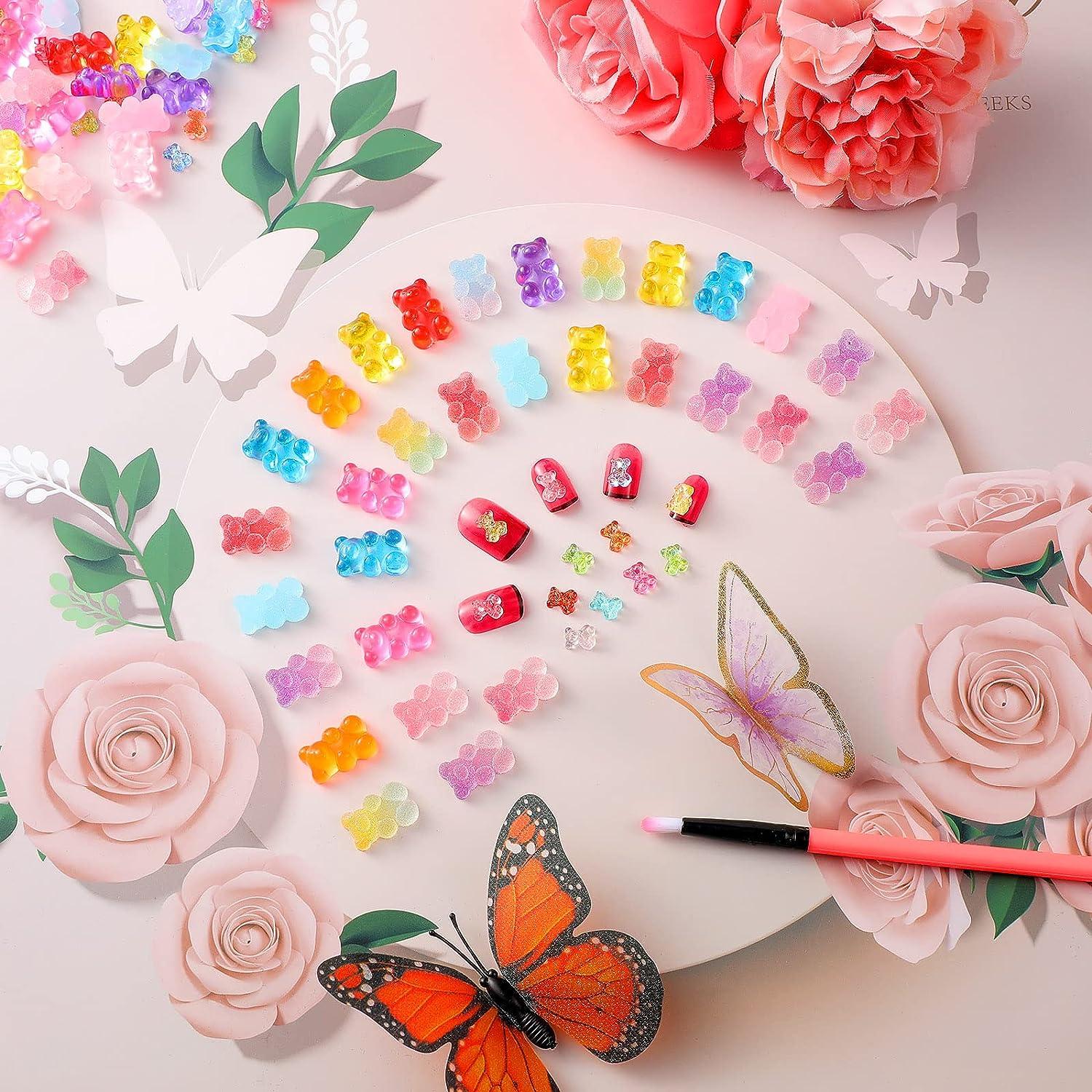 Realistic Flower Stickers for Arts and Crafts 240 / Multicolor