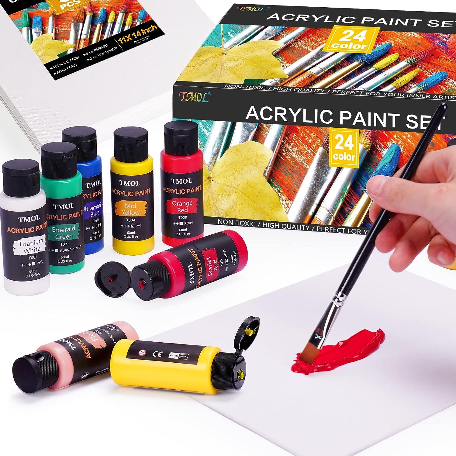 Acrylic Painting Brush Set Art Supplies For Artists, Beginners