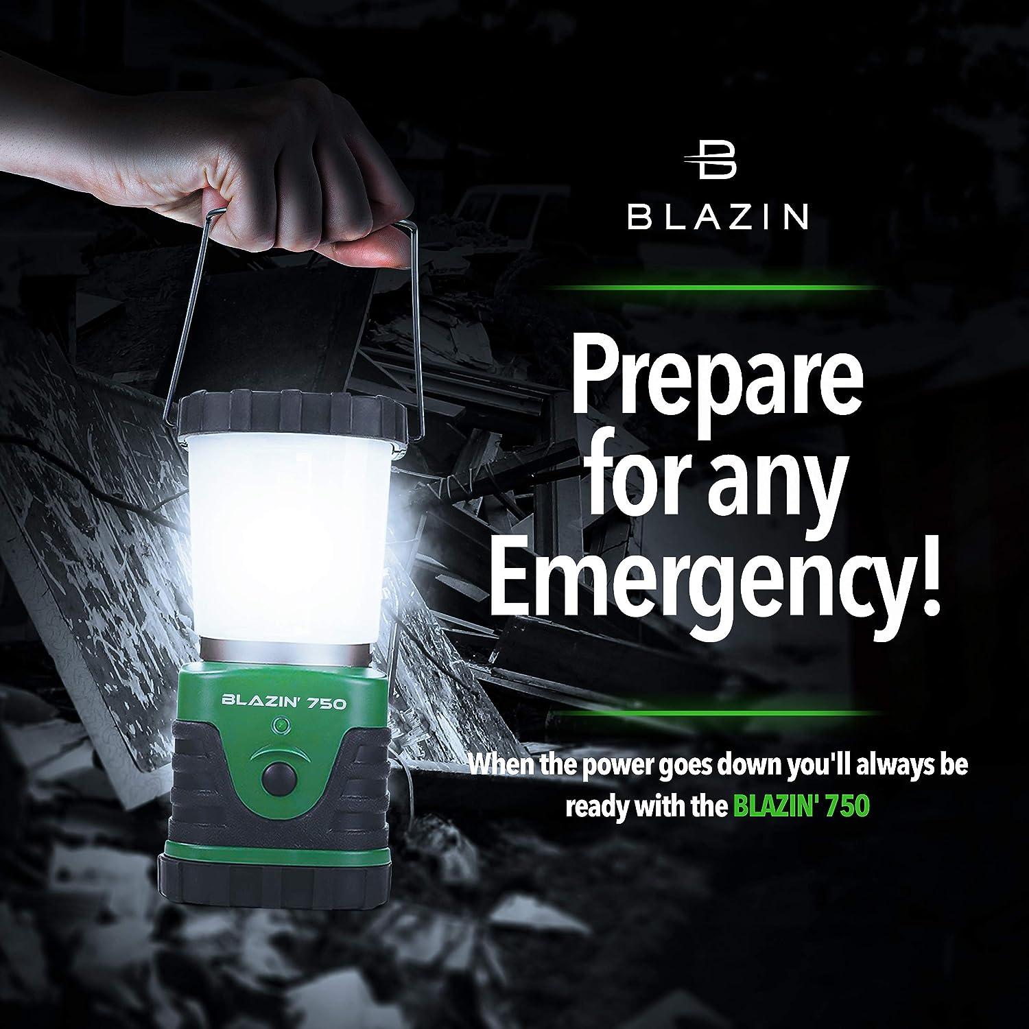 Blazin Fireball, Brightest Dimmable LED Lantern Rechargeable USB, 1000  Lumen Storm, Hurricane, Emergency Light, Power Outage