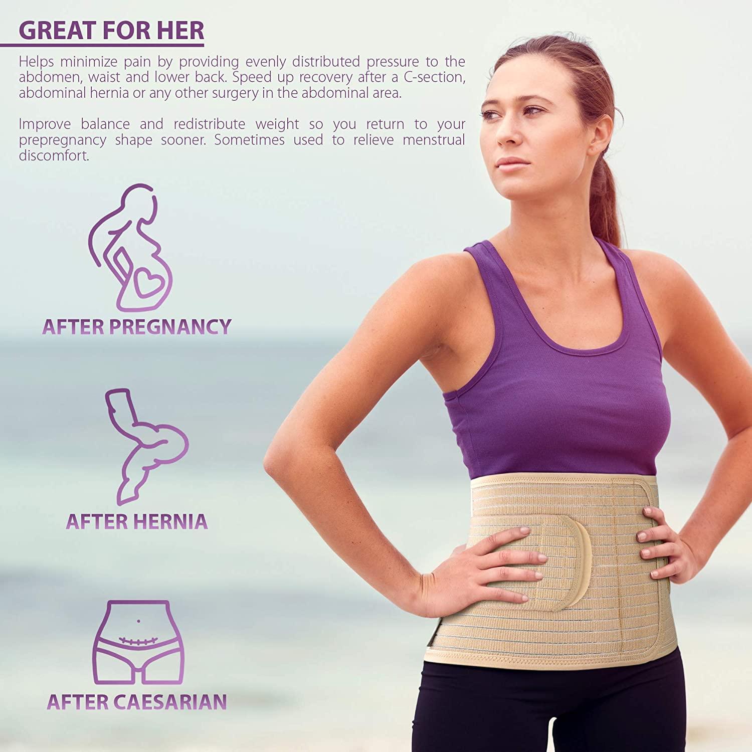 Abdominal Compression Seamless Body Shaping Support Vest Female Postpartum  Body Shaping Enhanced Shape Wear for, Beige, Medium : : Clothing,  Shoes & Accessories