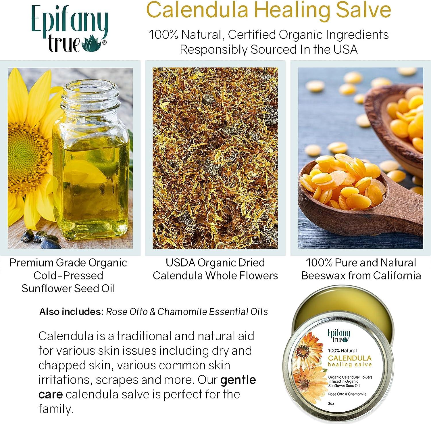 Calendula Oil 2oz 100% Natural