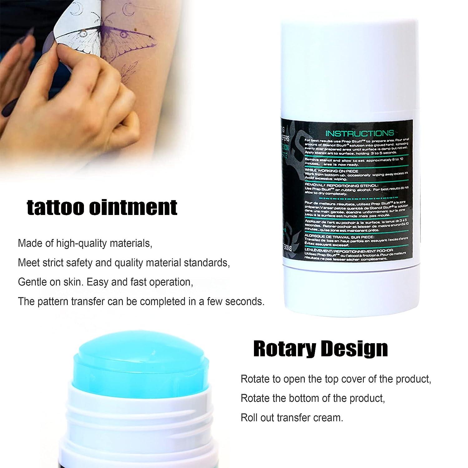  Stencil Stuff Tattoo Transfer Gel Stick, Tattoo Skin