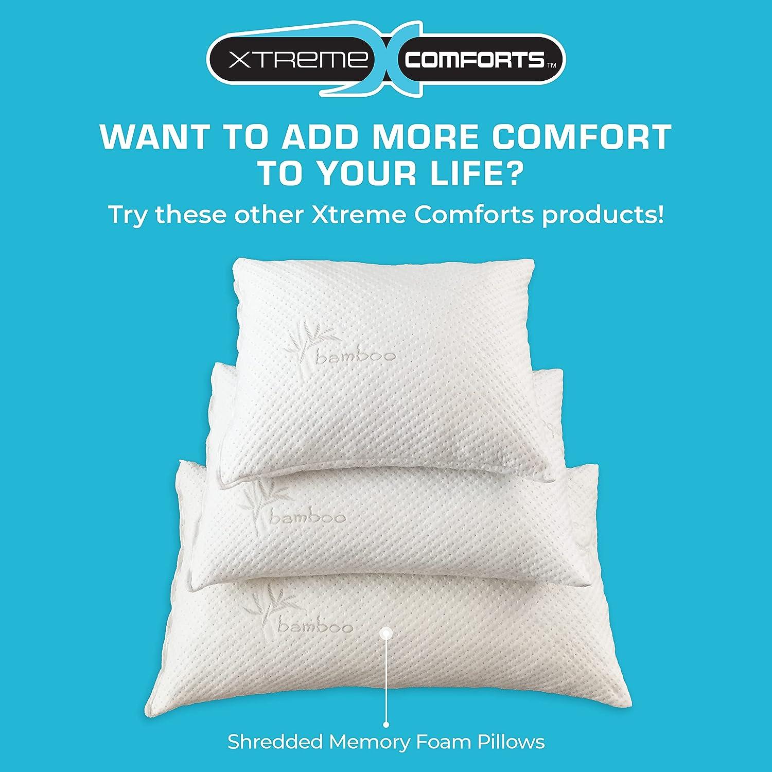 Xtreme Comforts 5 LBS Bean Bag Filler w/Shredded Memory Foam - Pillow  Stuffing Material for Couch Pillows, Cushions, Bean Bag Refill Filling, &  More